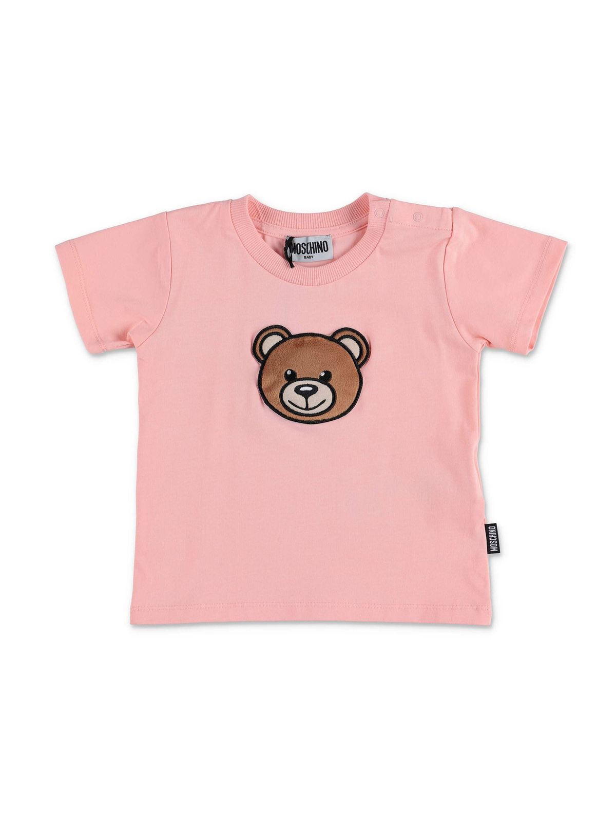 Moschino Kids' Teddy Bear T-shirt In Pink