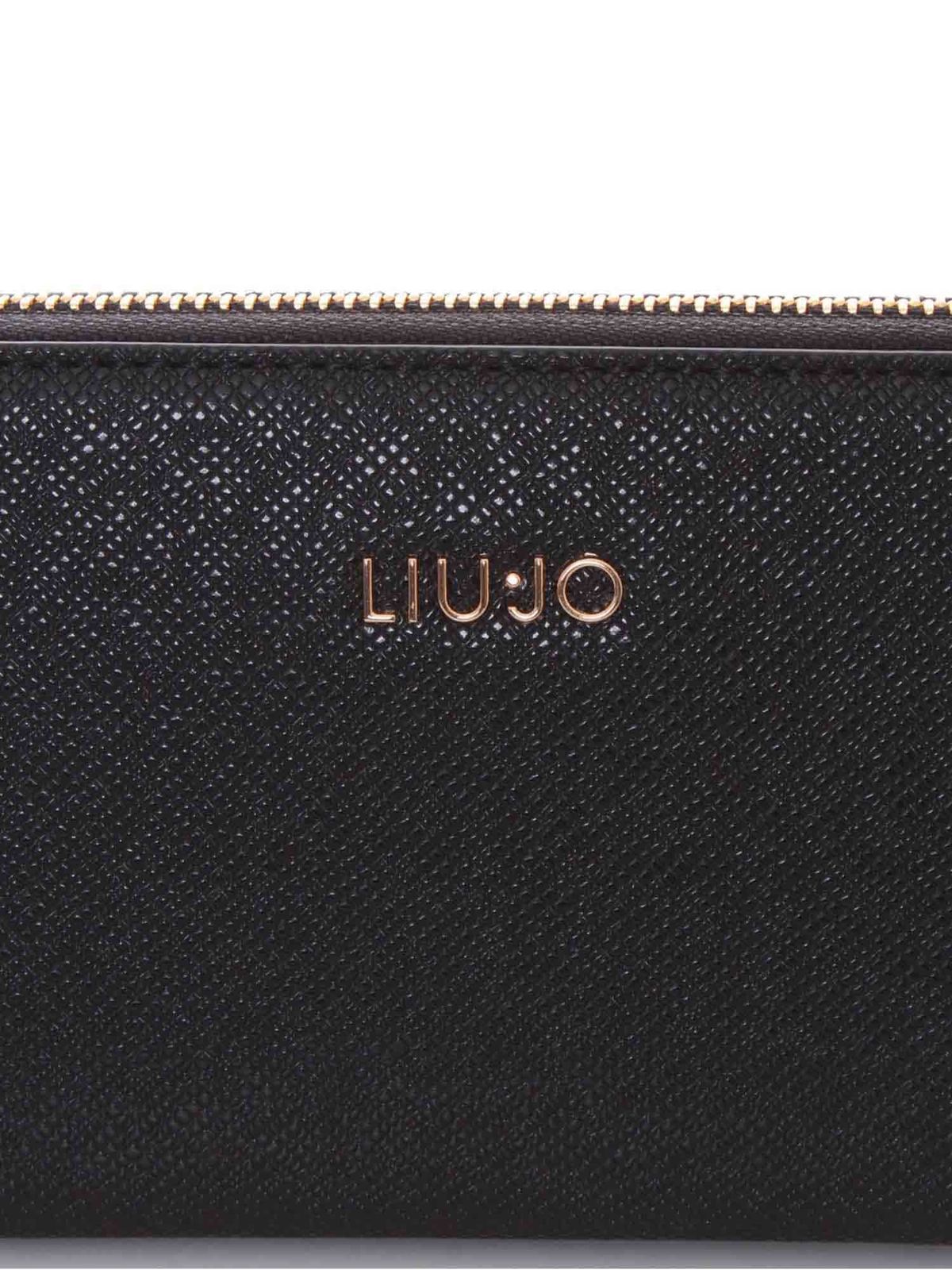 Wallets purses Liu Jo - Saffiano leather wallet - AA1176E0087XL22222