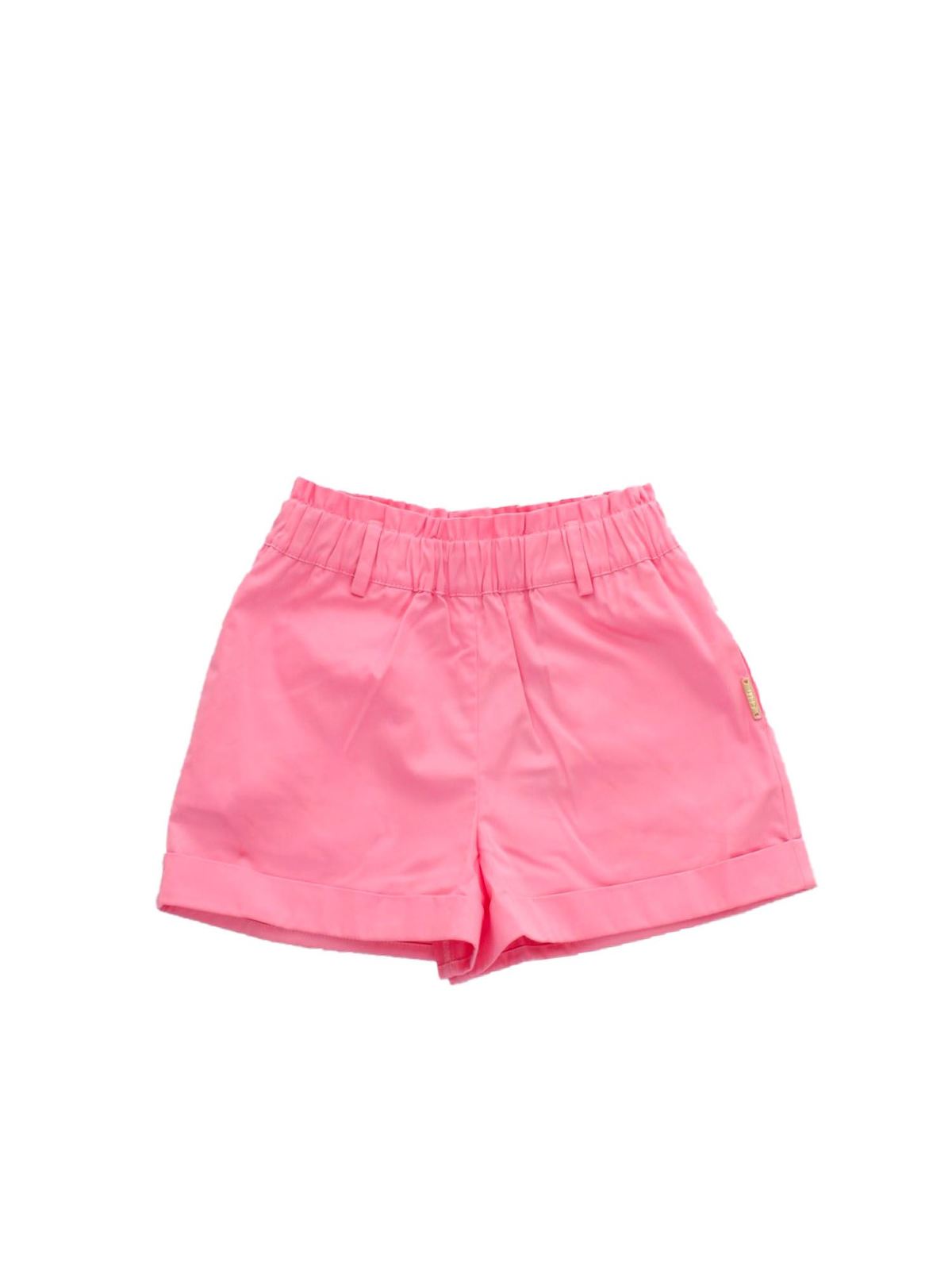 Shorts Liu Jo Junior - Logo shorts in pink - KA1118T5919X0358 | iKRIX.com