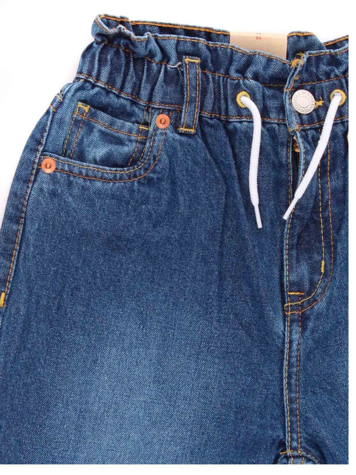 Jeans Levi'S - Elastic and drawstring jeans in blue - 3EC881MA5