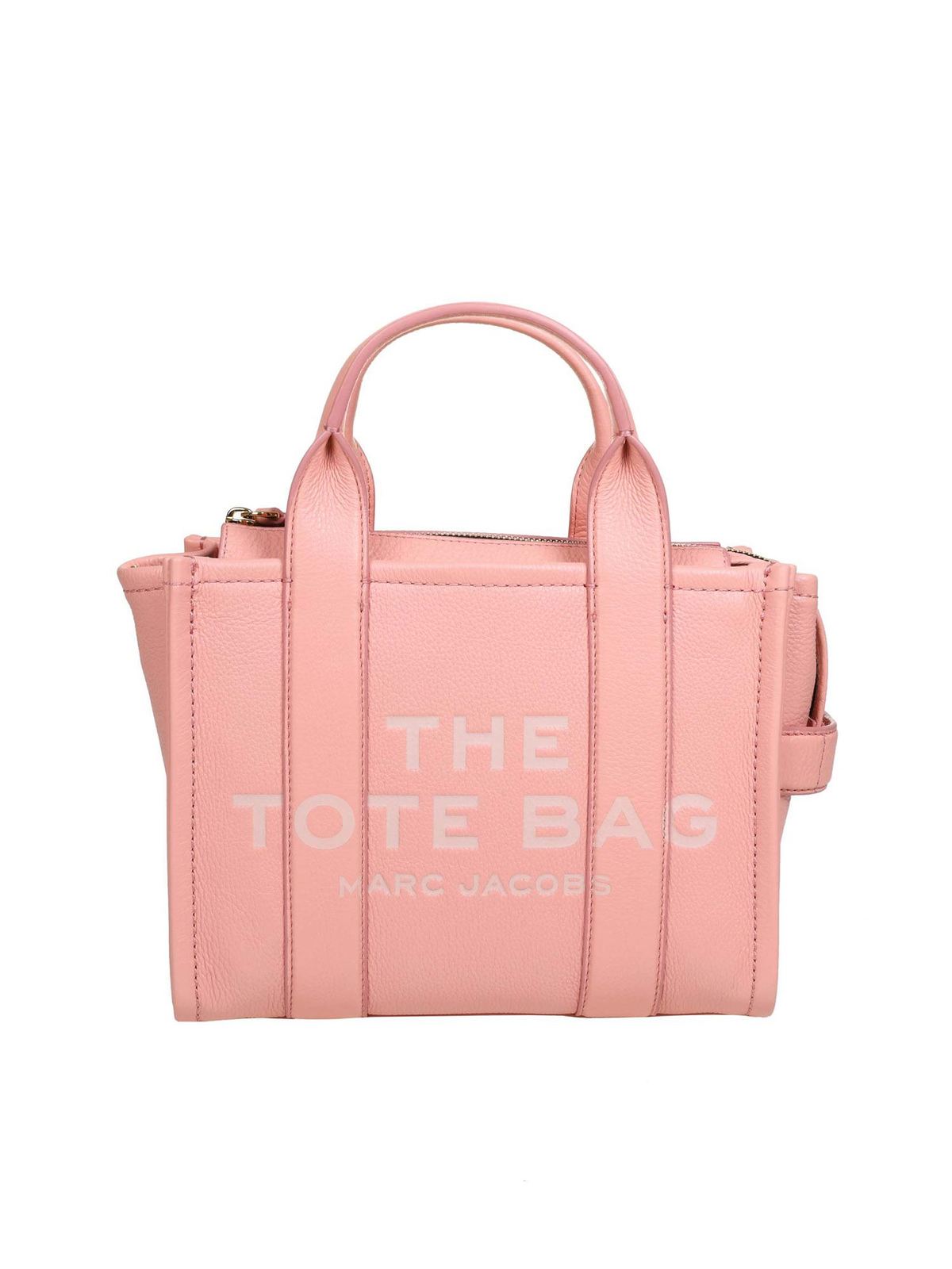 MARC JACOBS MINI TRAVELER TOTE BAG IN SOUTHERN PEACH COLO