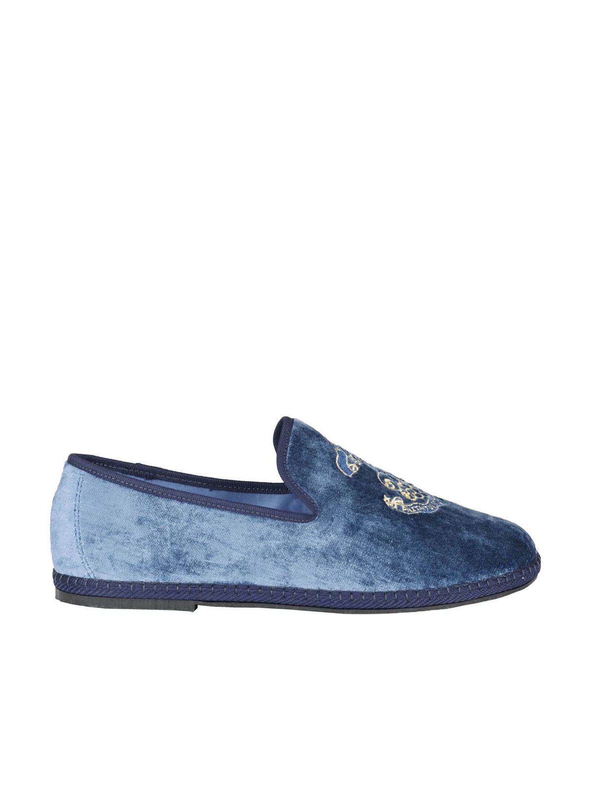 & Slippers - Velvet slippers in - 325439772200