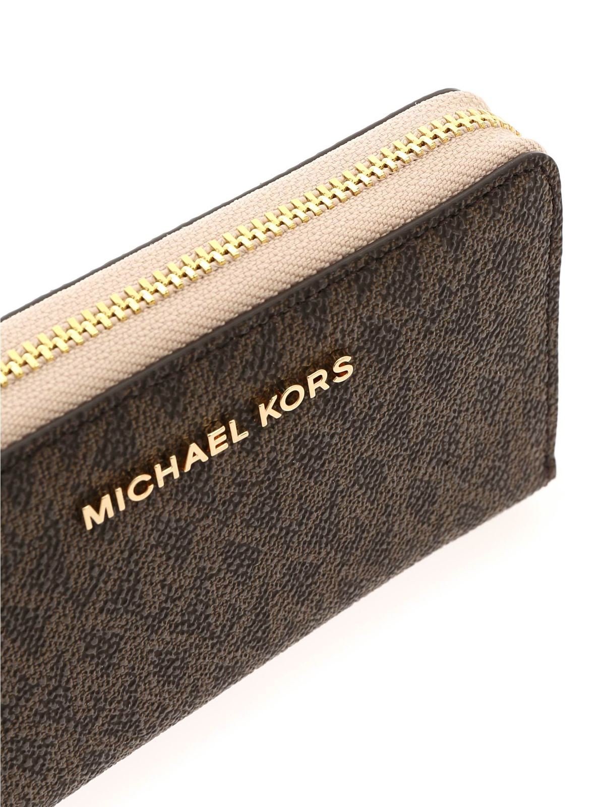 Wallets & purses Michael Kors - wallet in shades of brown - 34S1GJ6D0B266