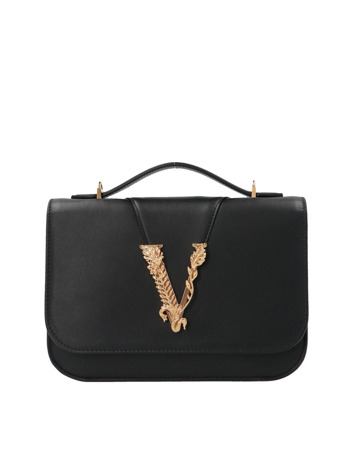 Versace - Virtus bag in black - cross body bags - DBFG985D5VITKVO41