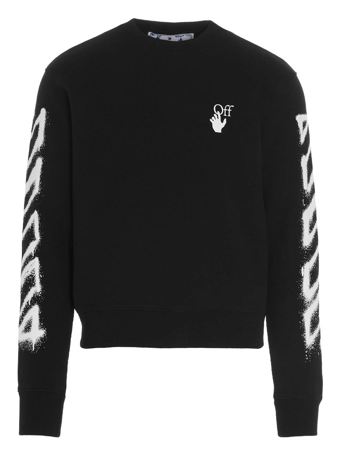 off white spray sweatshirt