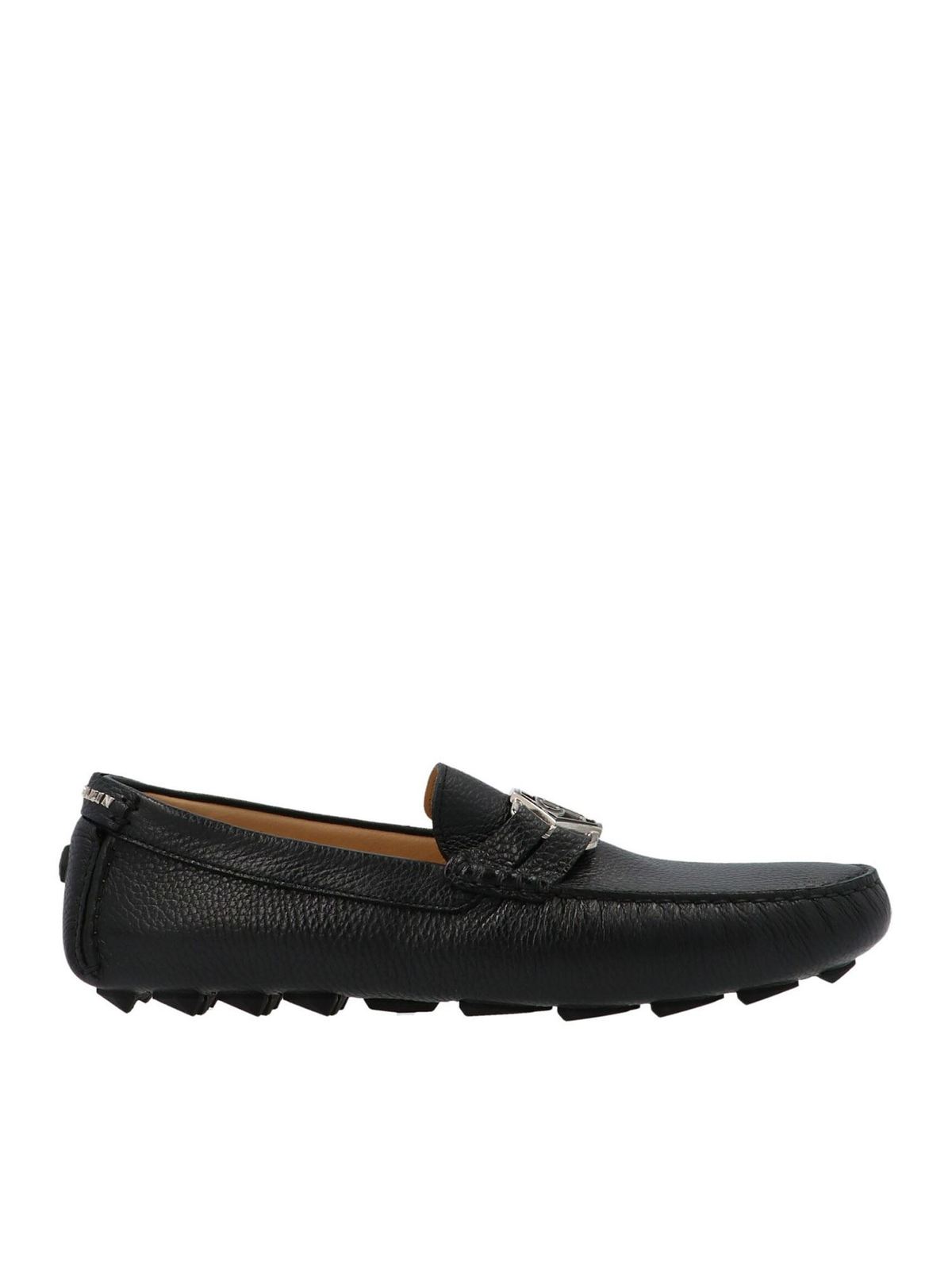 Loafers & Slippers Philipp Plein - Hexagon loafers in black ...