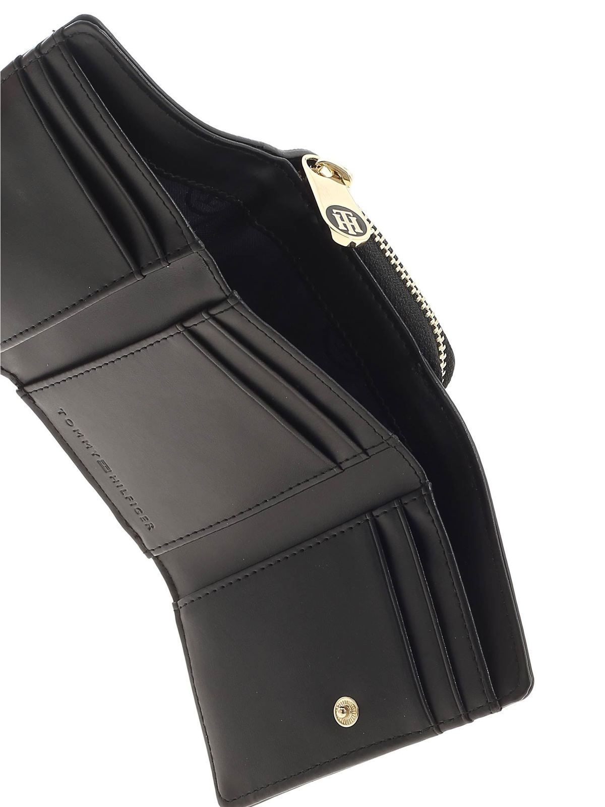 Minimaal Vestiging Tenslotte Wallets & purses Tommy Hilfiger - Logo wallet in black - AW0AW09533BDS