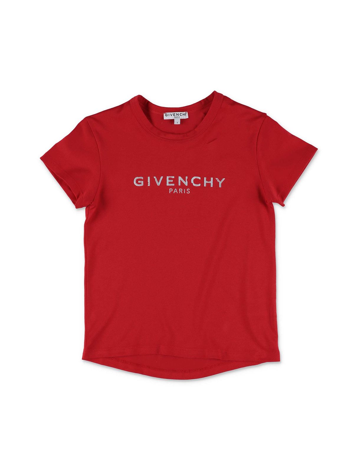GIVENCHY LOGO T-SHIRT IN RED