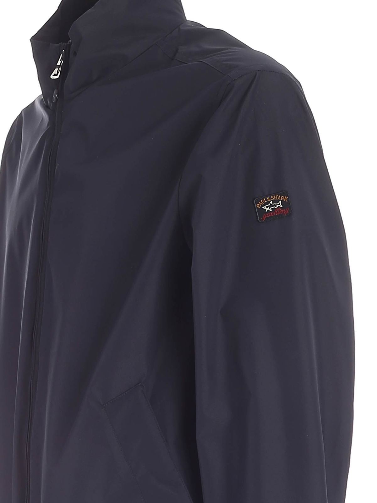 Stoel Ontaarden toevoegen aan Casual jackets Paul & Shark - Typhoon 20000 fabric jacket in blue -  1412000013