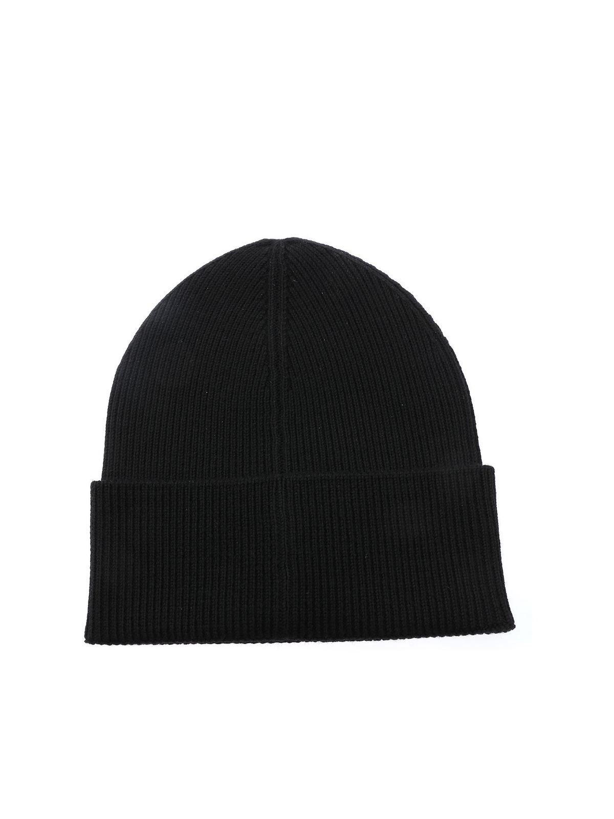 Dsquared2 - Patch Icon beanie in black - beanies - KNM000101W03933M063