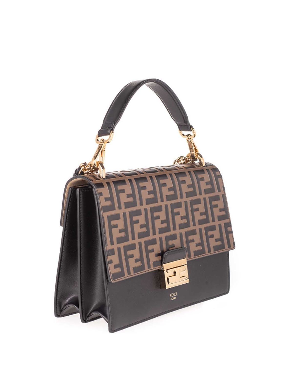 fendi bag black and brown