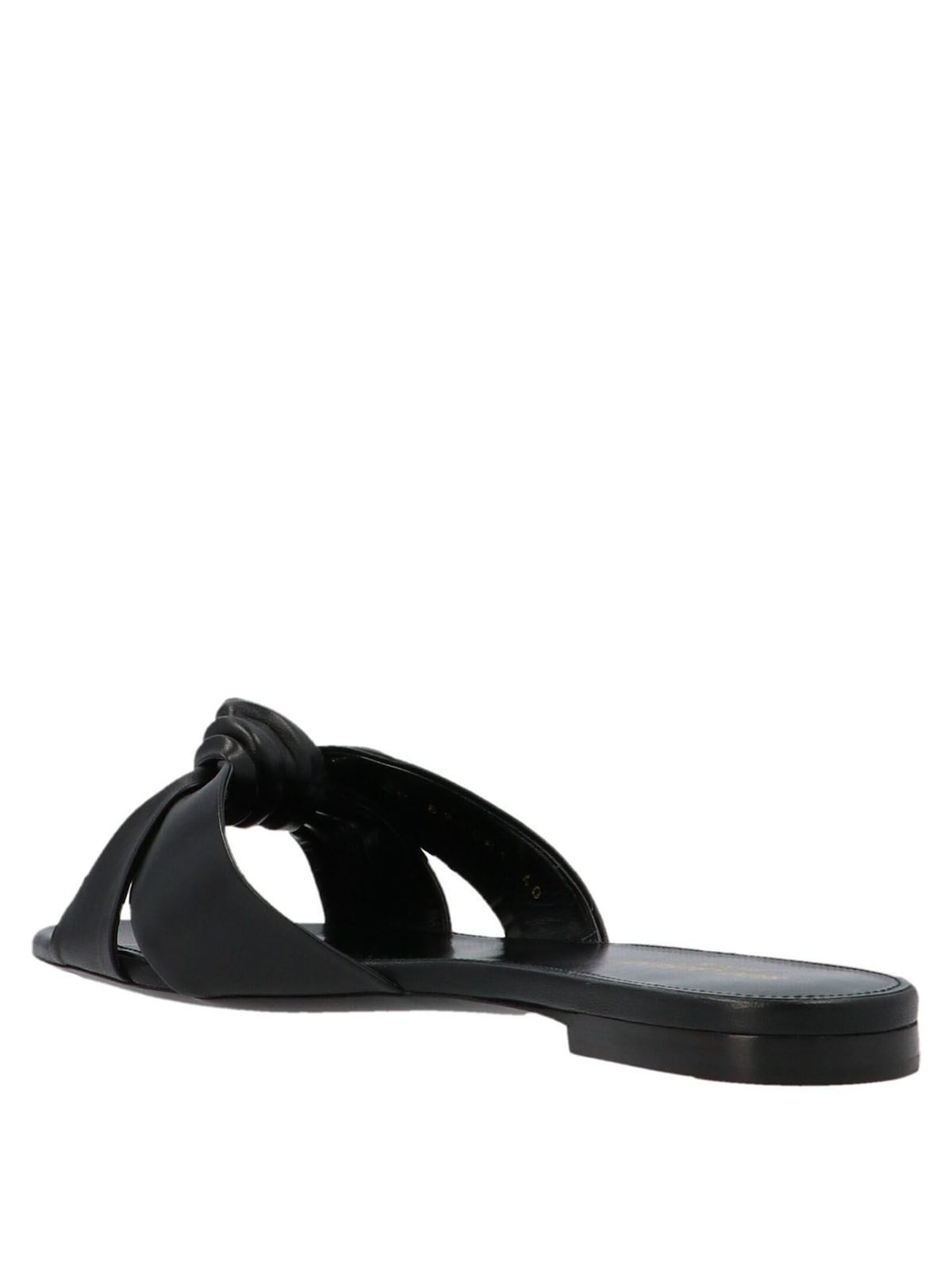 saint laurent bianca flat sandals