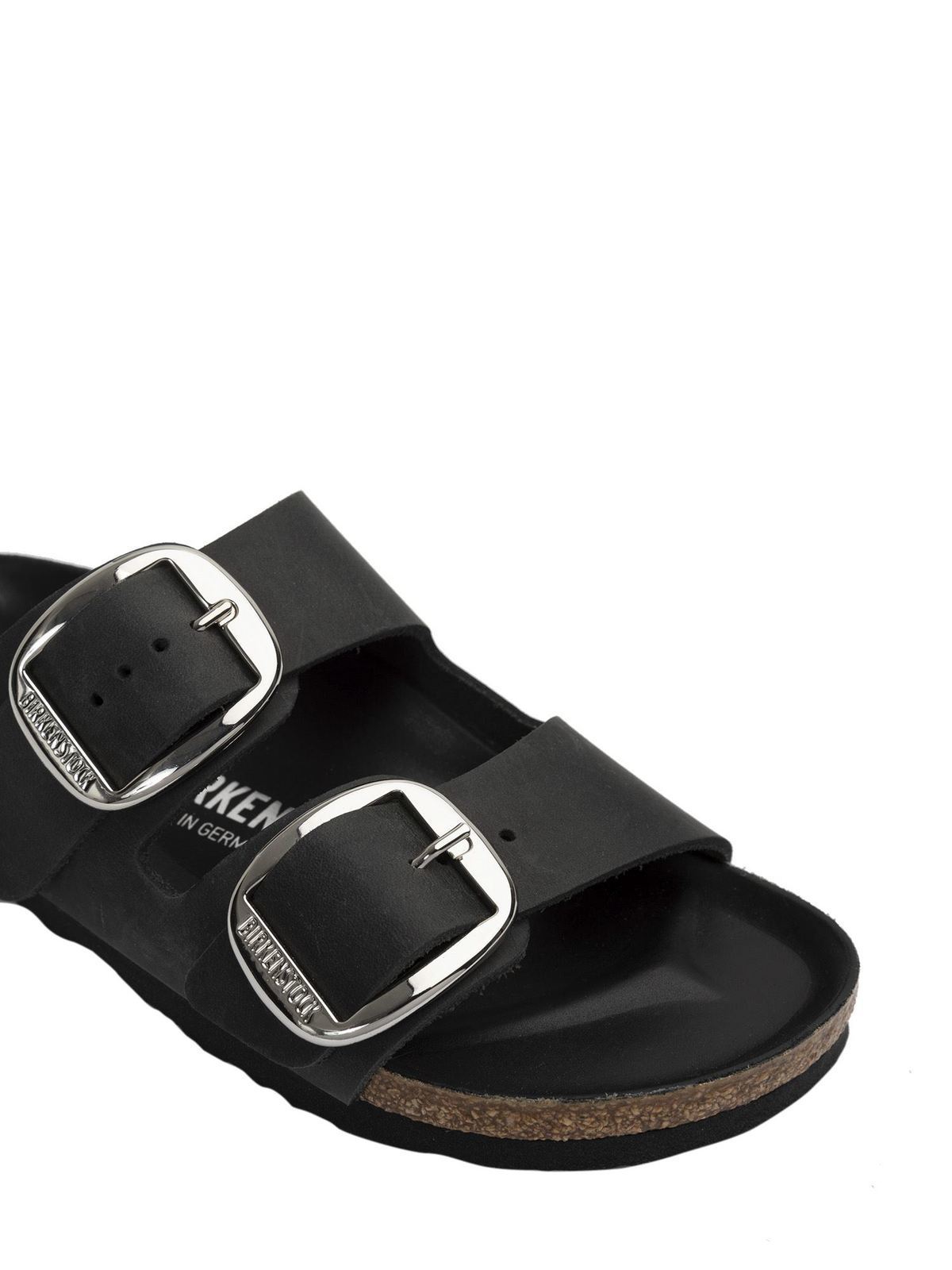 Birkenstock - Arizona Big Buckle sandals in Black - sandals - 1011075