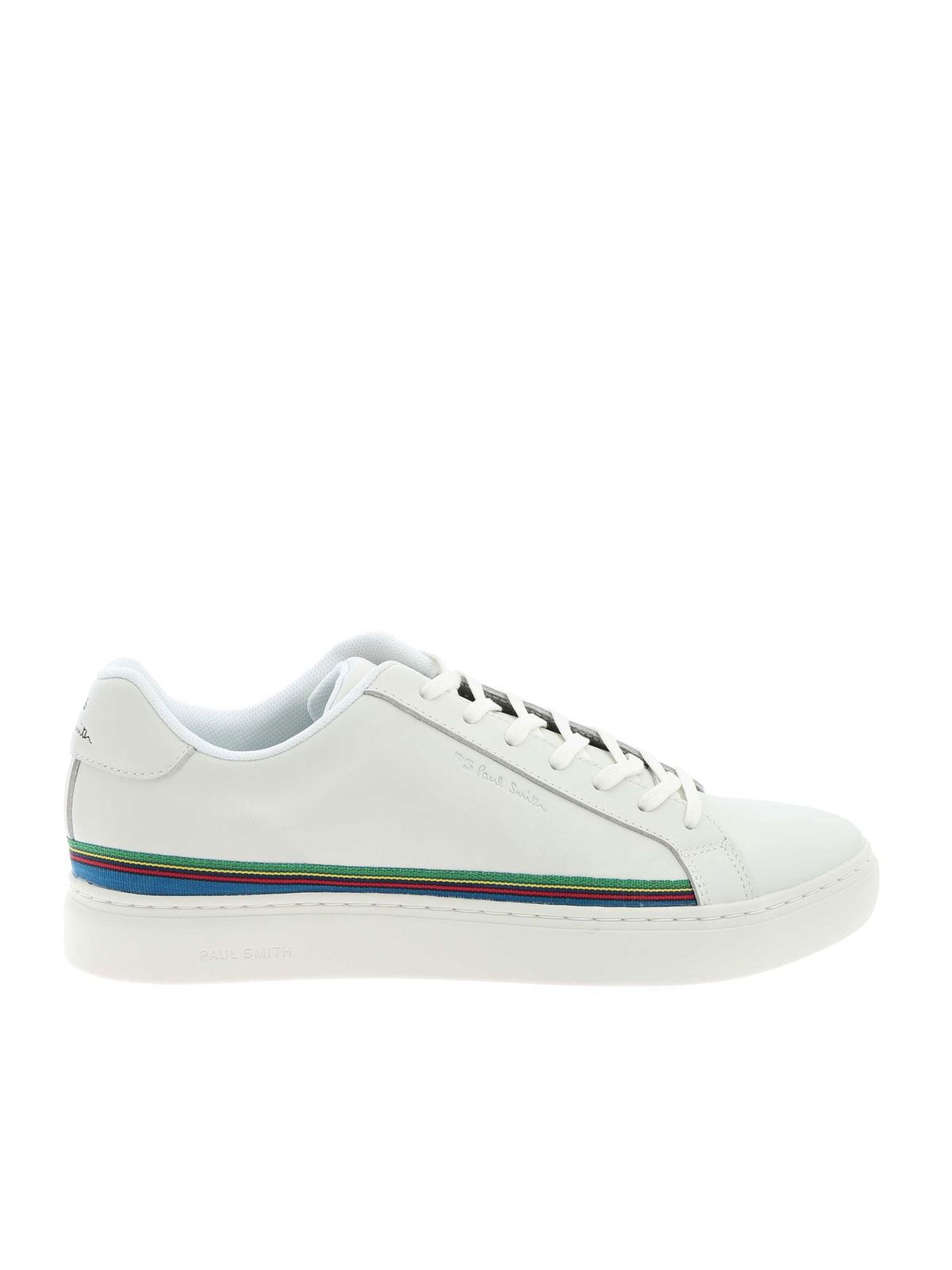 Sneakers Ps by Paul Smith - Sneakers bianche con applicazione a contrasto -  M2SREX37FLEA01