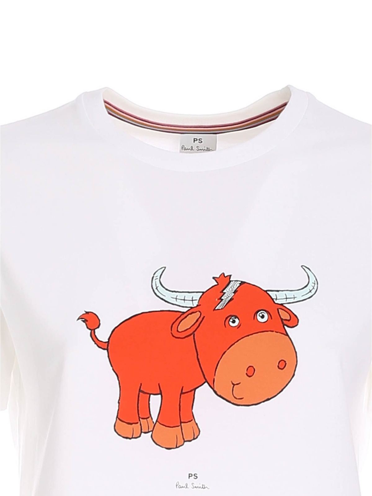 bull printed t shirts