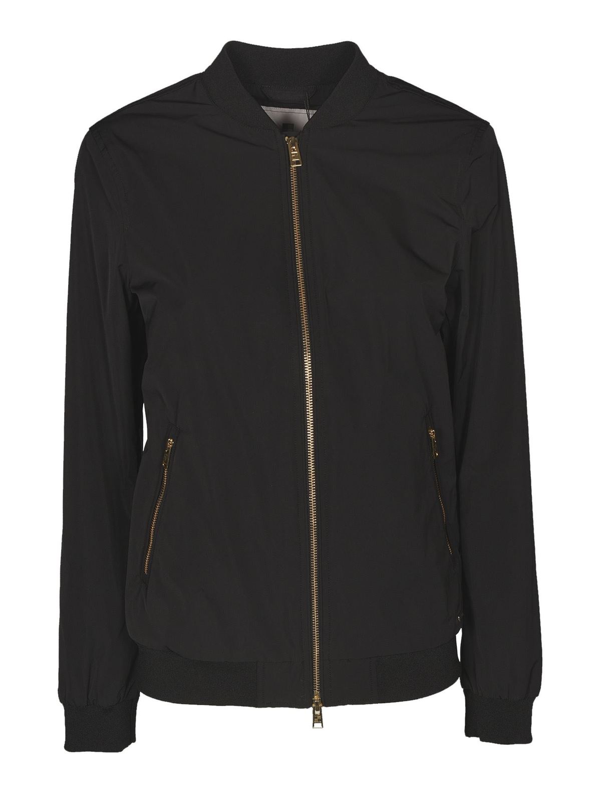 Bombers Woolrich - Charlotte bomber jacket in black - CFWWOU0401FRUT0573100