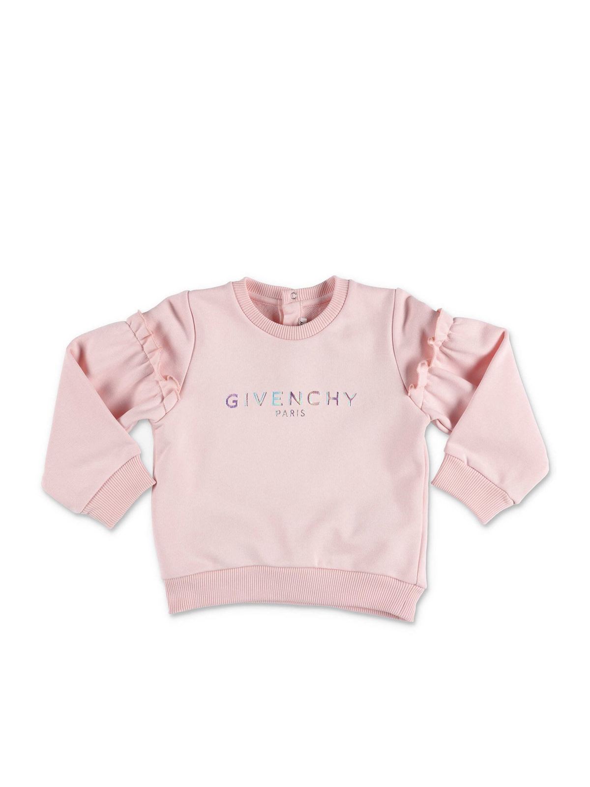 Givenchy Kids' Logo Sweatshirt In Pink