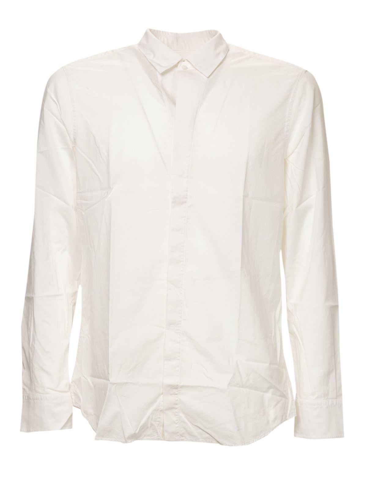 Paolo Pecora Baumwolle Hemd in Weiß für Herren Herren Bekleidung Hemden Business Hemden 