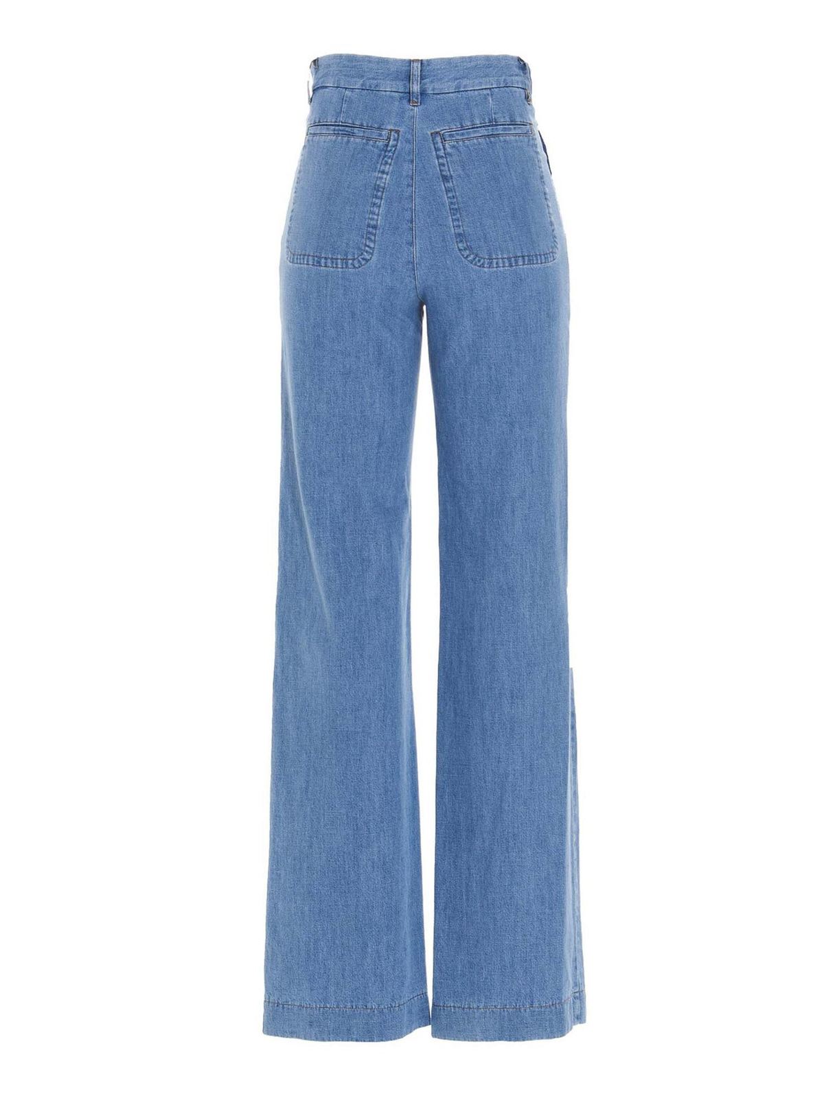 Flared jeans A.P.C. - Flared jeans in light blue - COEOKF09085IAB