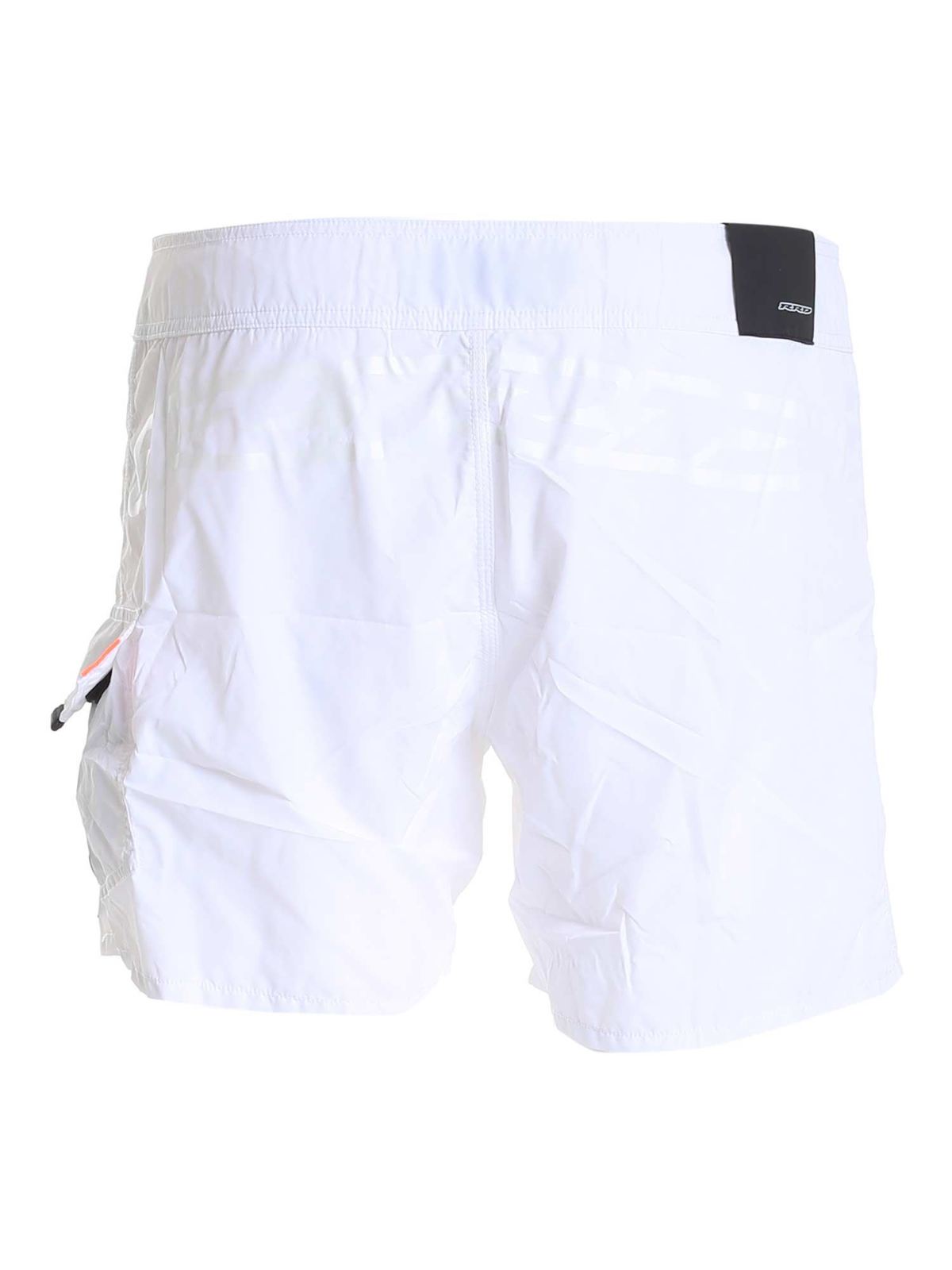 RRD Roberto Ricci Designs - Scirocco shorts in white - Swim shorts ...