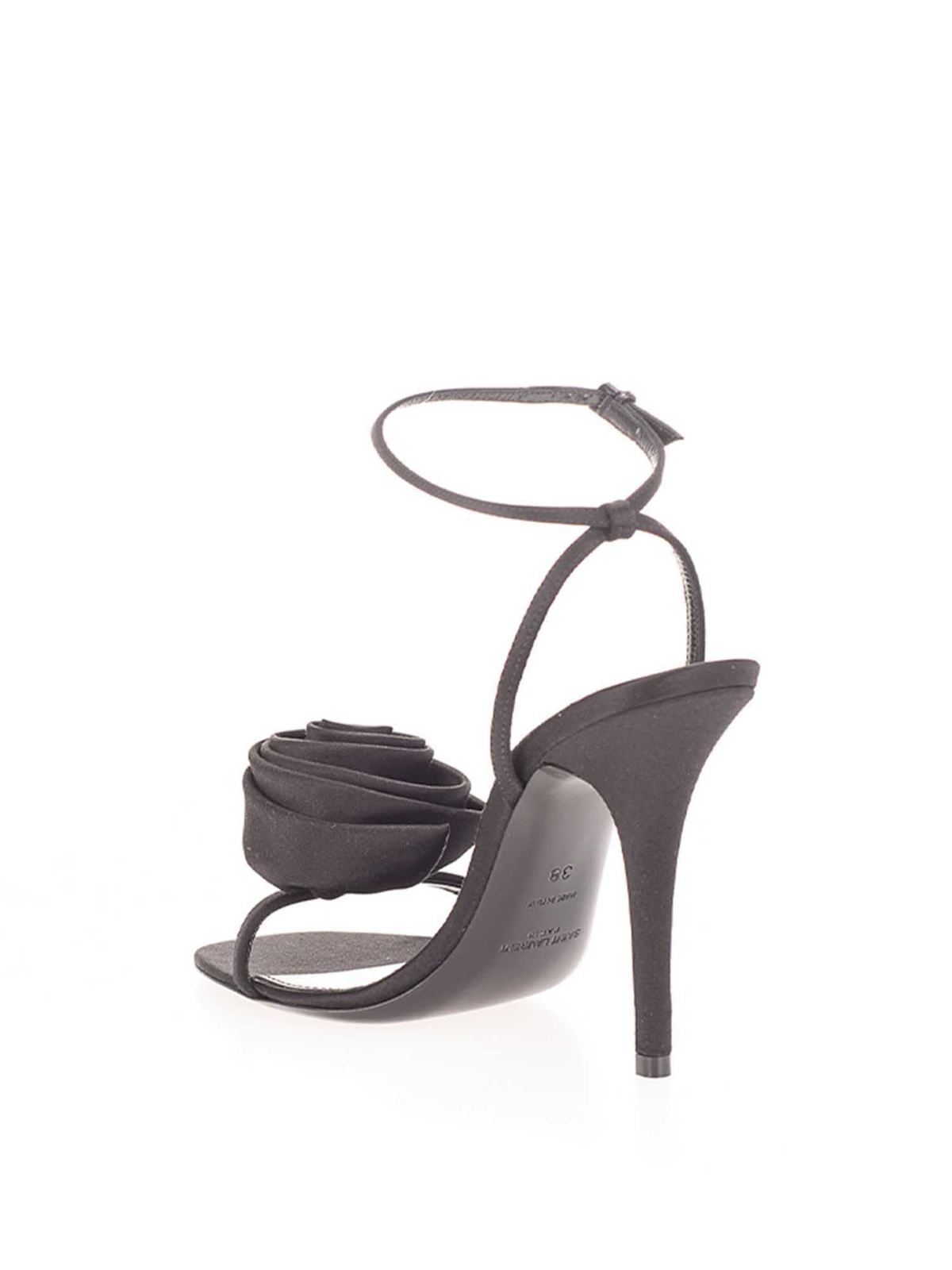 saint laurent ivy flower sandals