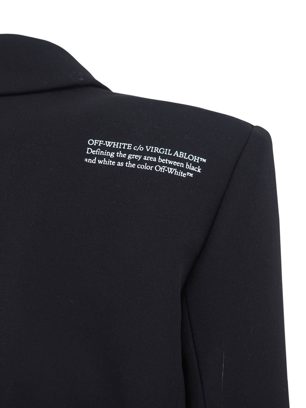 off white blazer laces