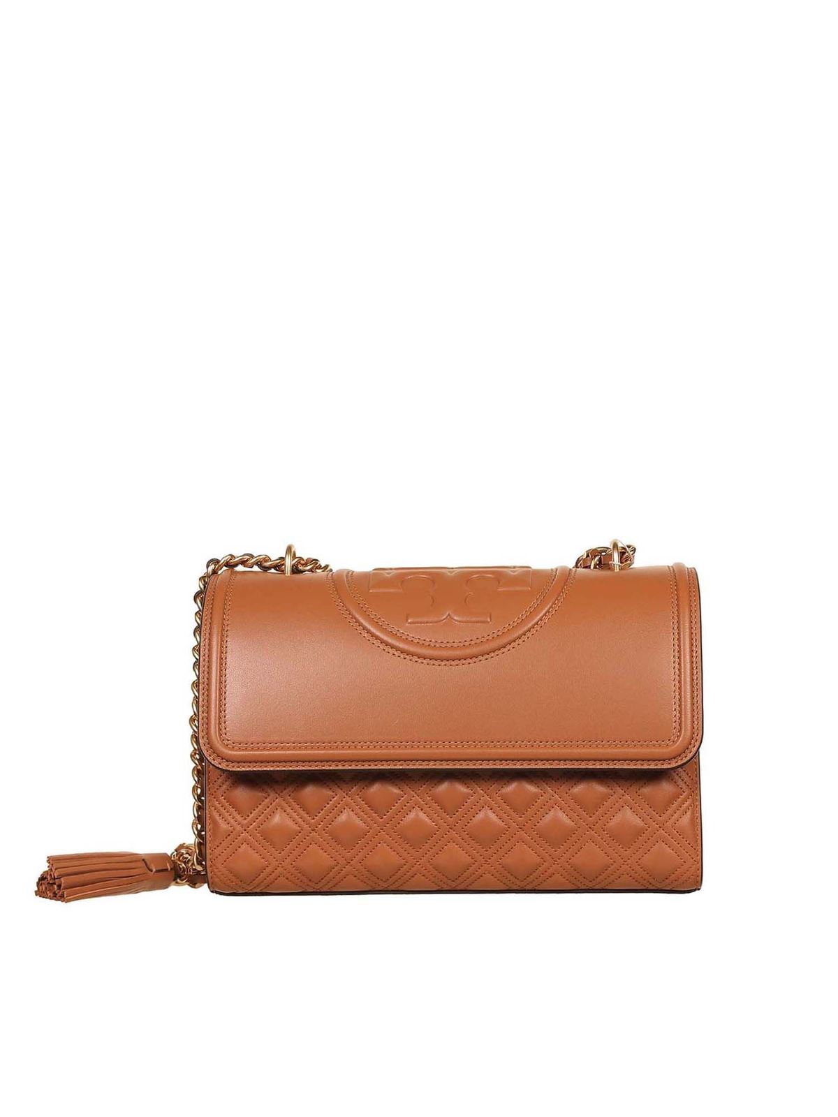 cognac tory burch purse