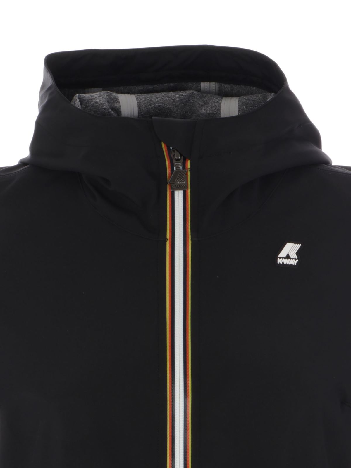 black k way jacket