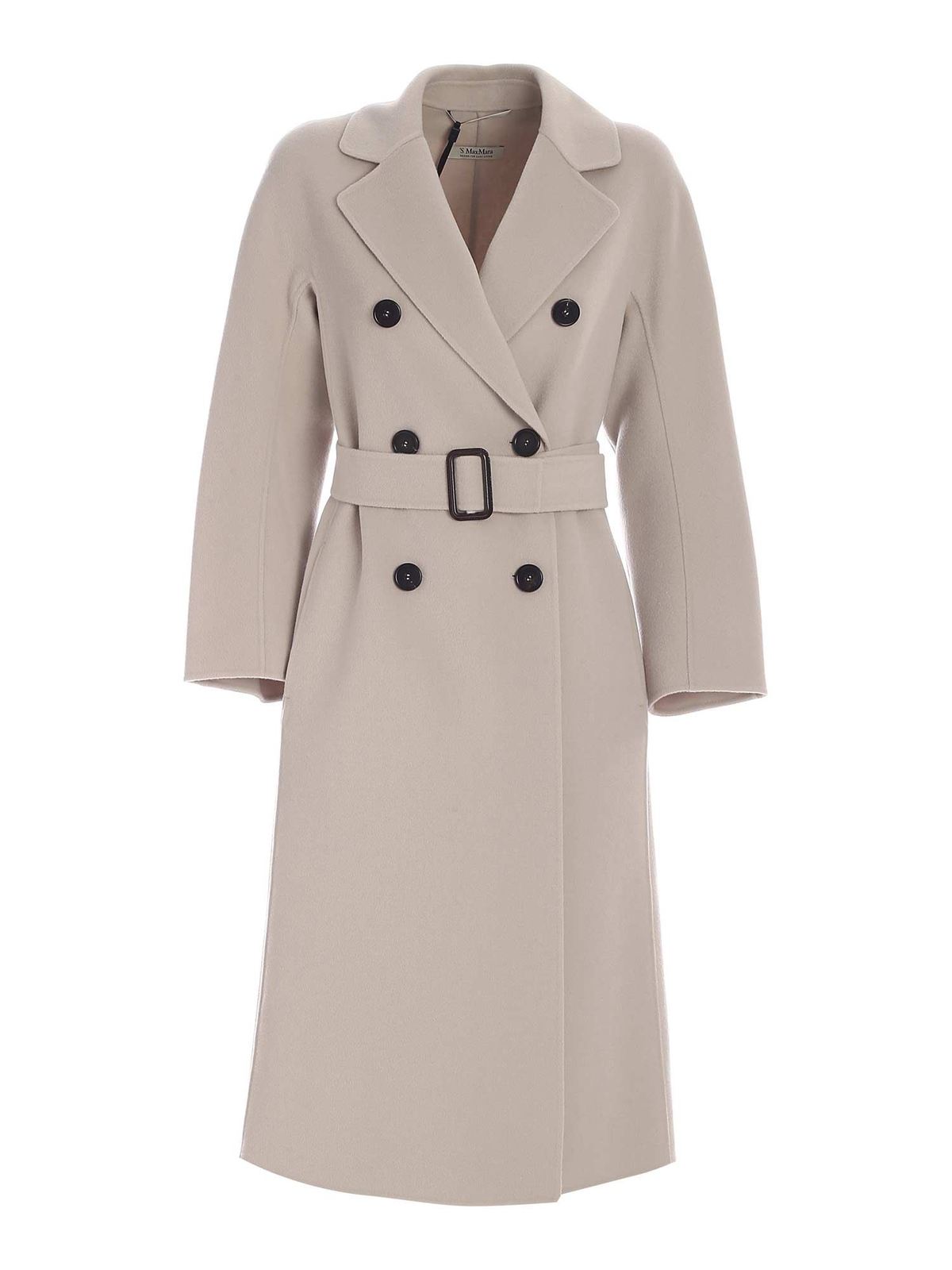 S Max Mara - Ronnie coat in Sabbia color - long coats - 90160519000088