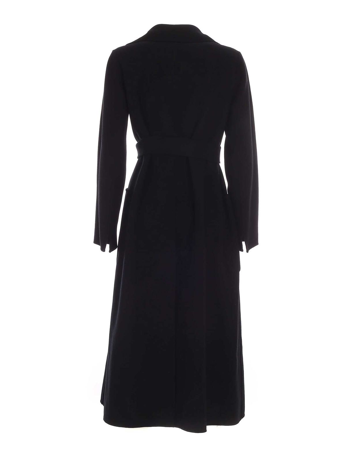 Long coats S Max Mara - Paolore coat in black - 90160819000013 | iKRIX.com