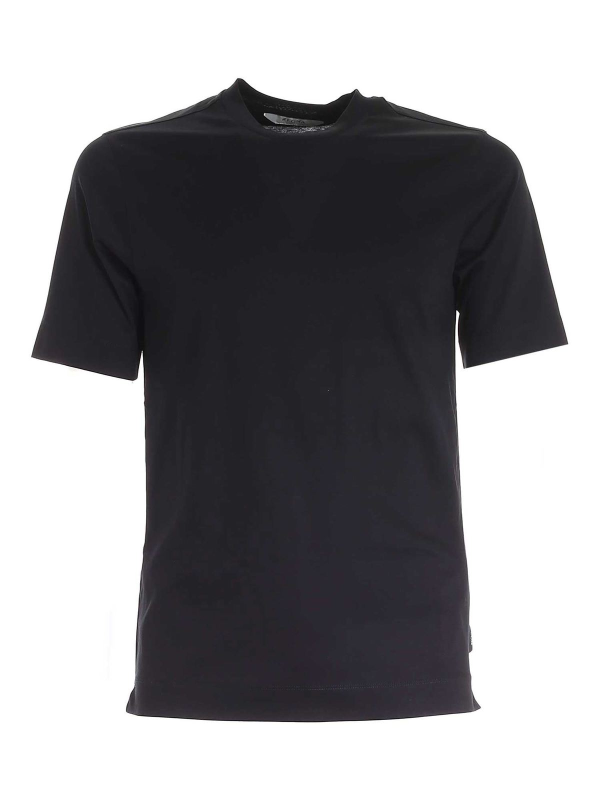 T-shirts Z Zegna - Basic T-shirt in black - VY348ZZ641K09 | iKRIX.com