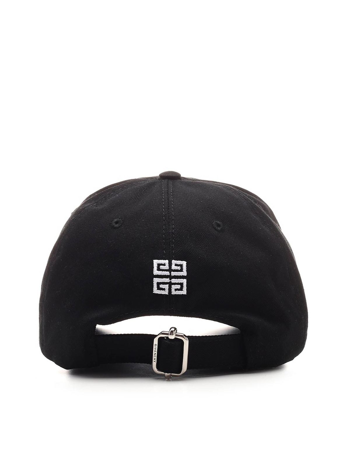 Hats & caps Givenchy - Signature baseball cap in black - BPZ022P0C4001