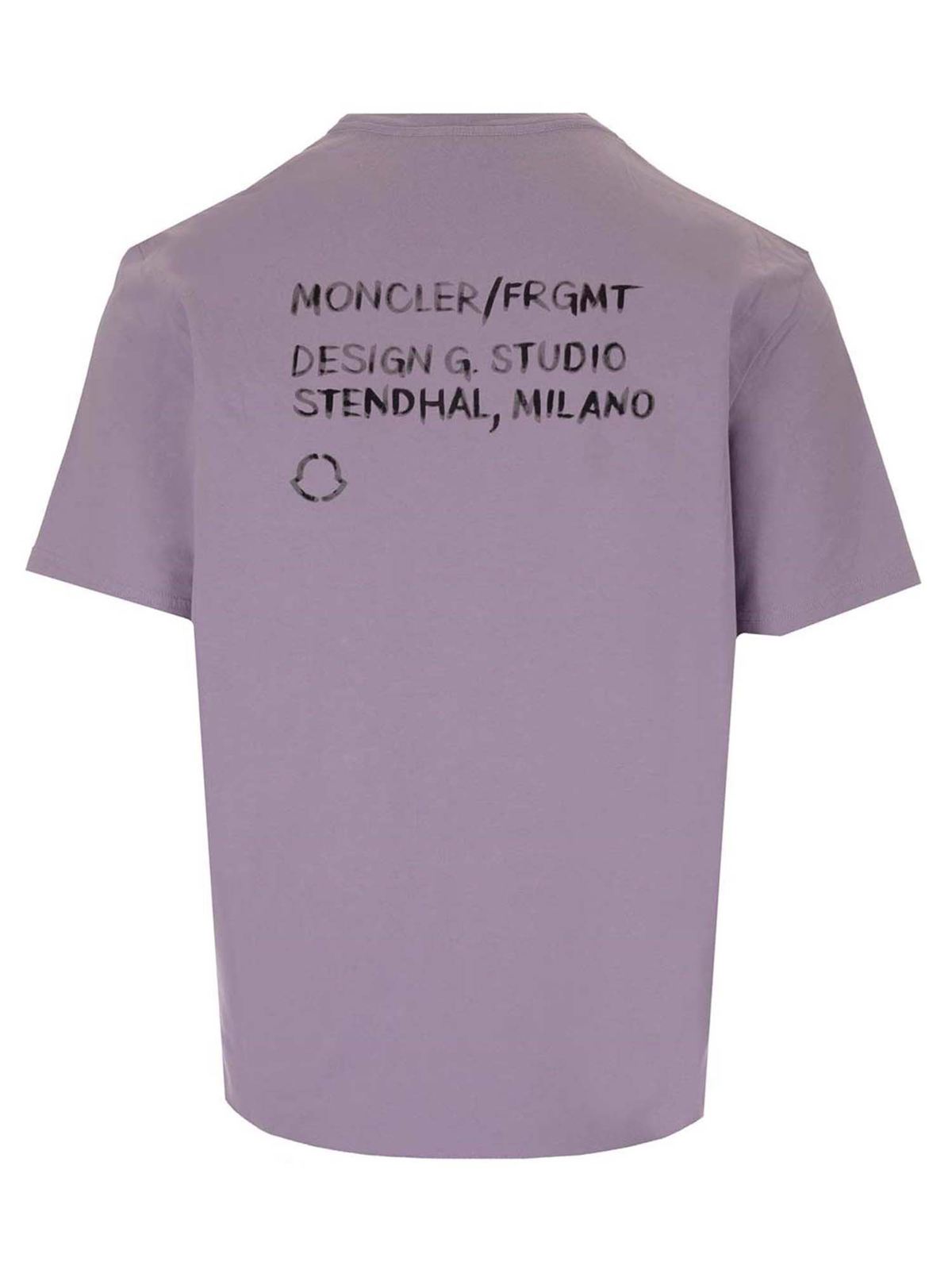 Fragment Hiroshi Fujiwara T-shirt in lilac