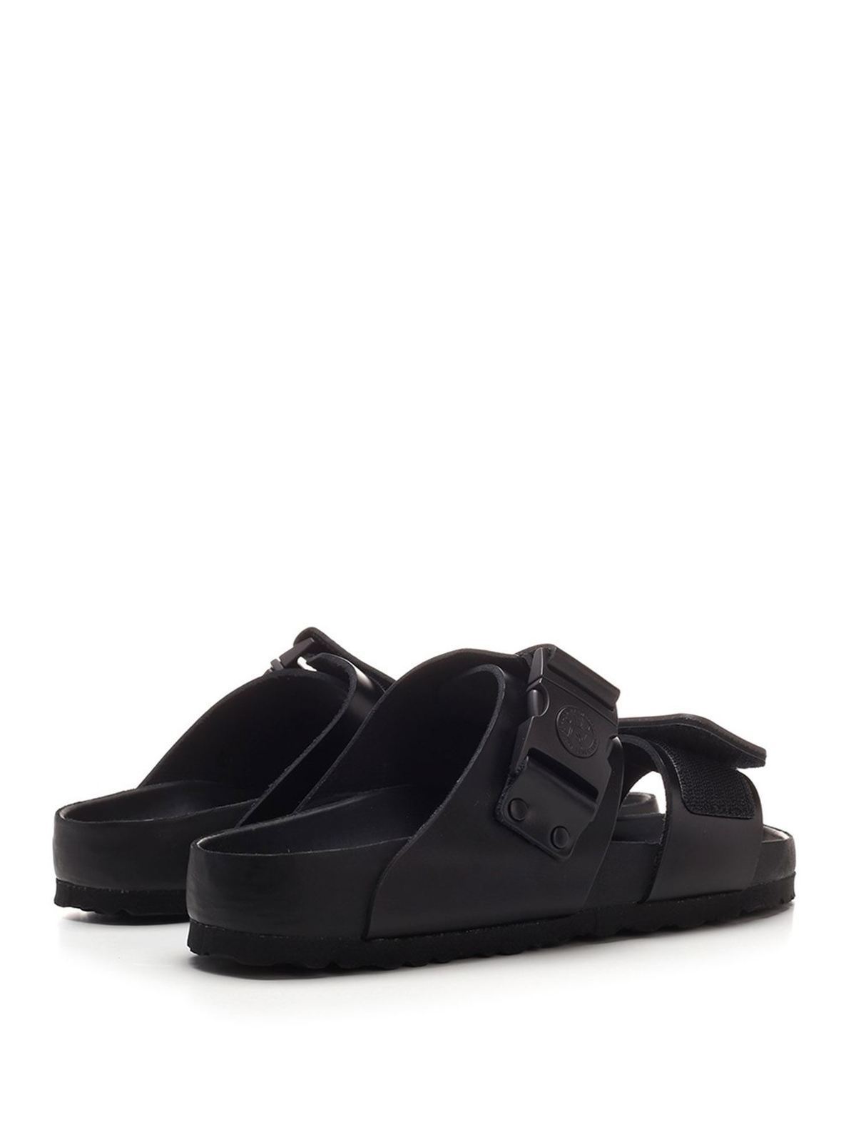 Sandals Rick Owens Hun - Rotterdam sandals in black - BM21S68102085709