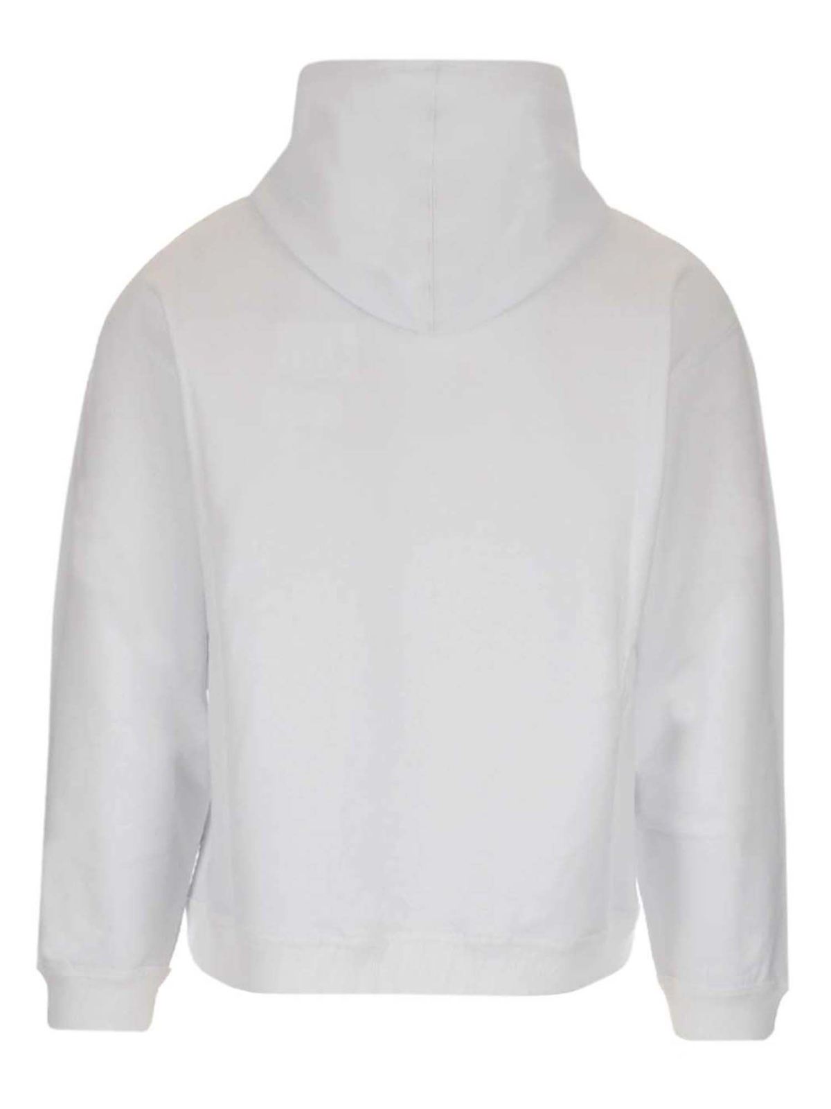 Sweatshirts & Sweaters Valentino - VLTN hoodie in white - WV3MF14F3TVA33