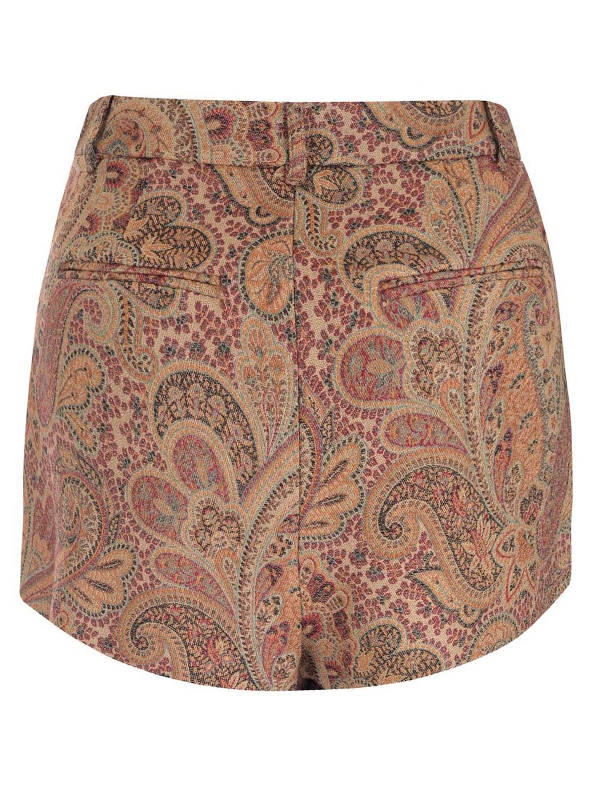 paisley skort