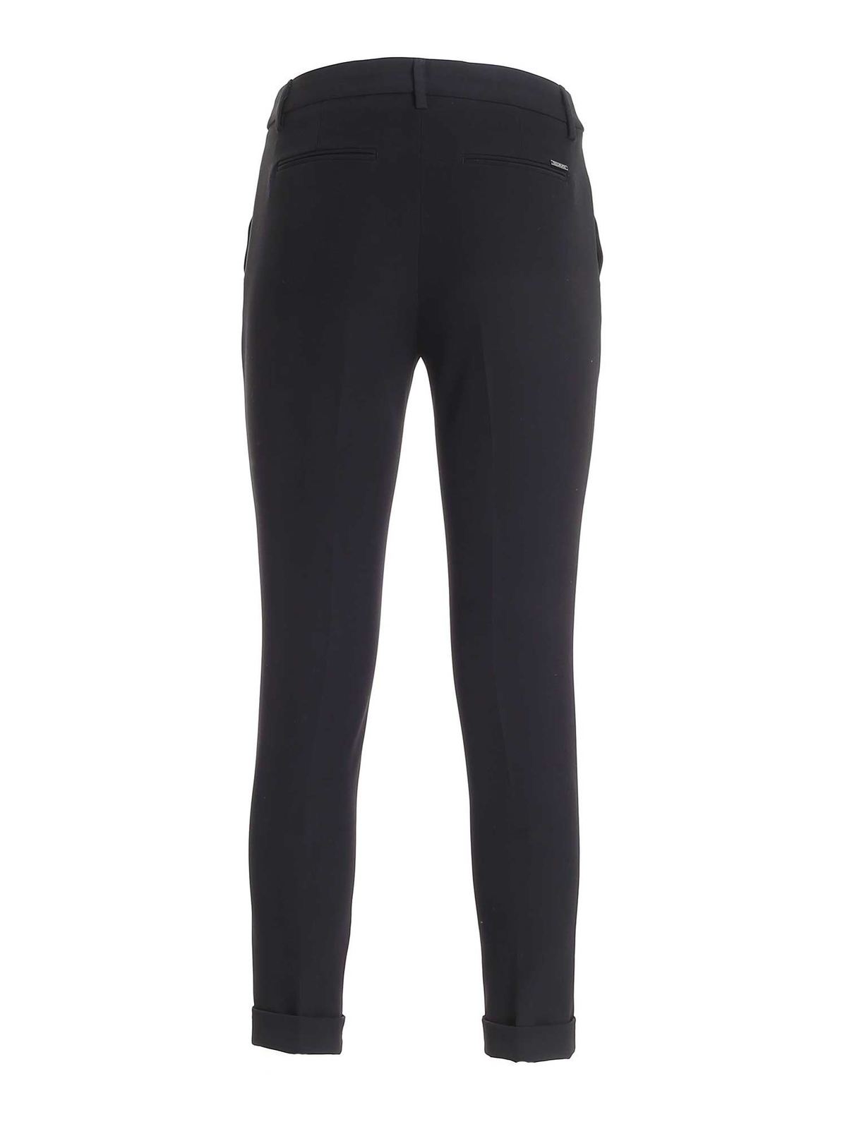 Vermelden Minimaliseren Faeröer Casual trousers Liu Jo - New York Luxury pants in black - WXX046T789622222