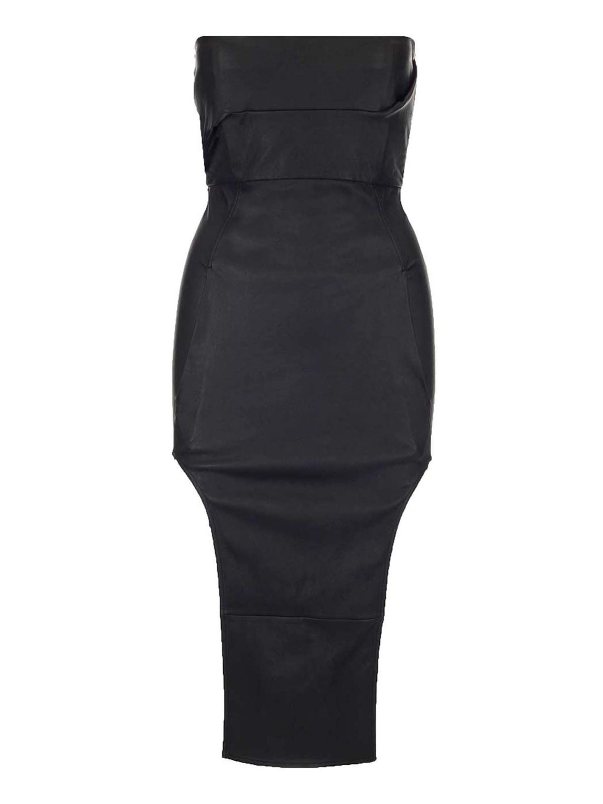 50%OFF!】 Rick Owens Black Bustier Gown sleepyhollowevents.com