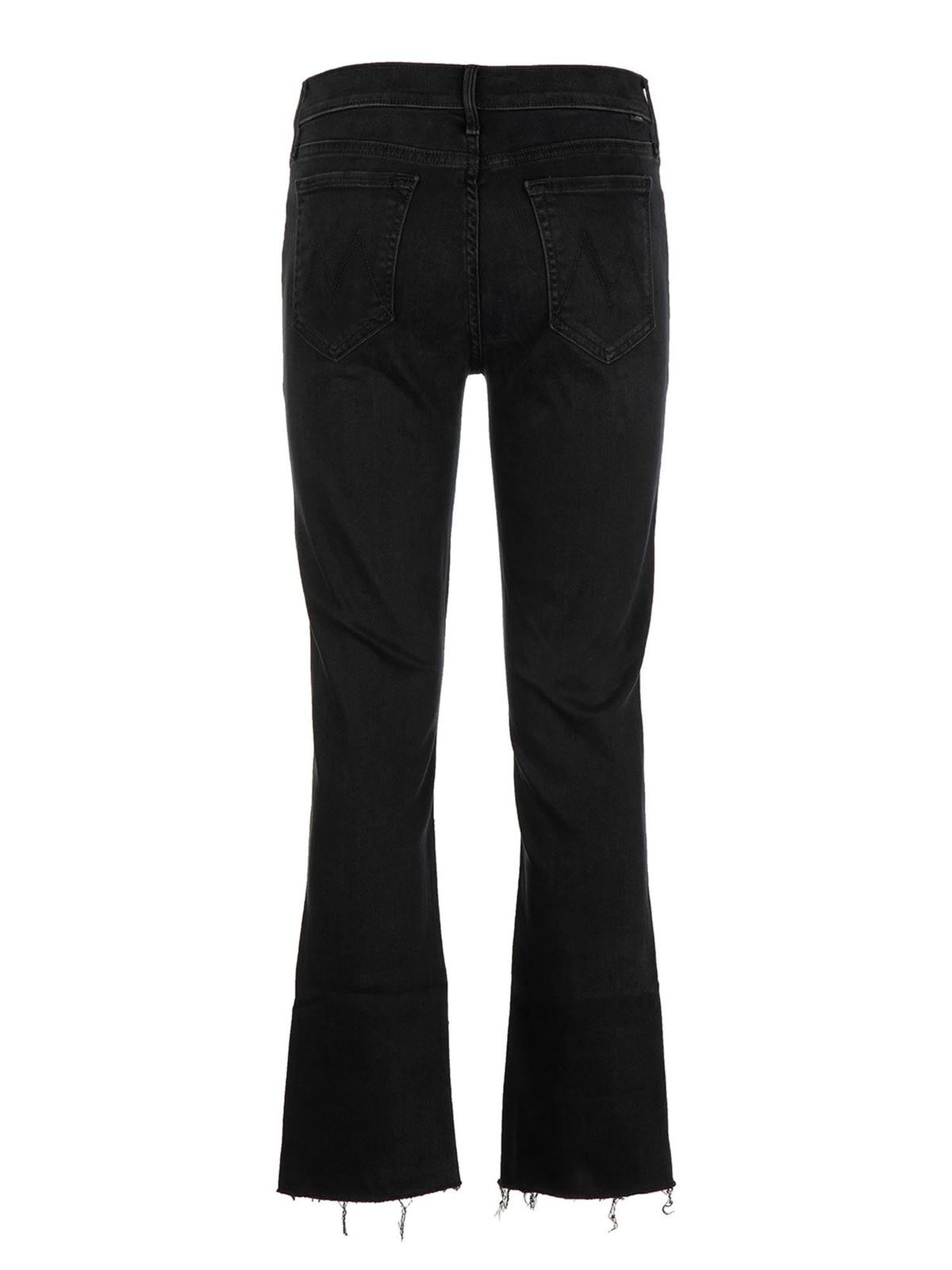 rascal ankle snippet jeans in black 