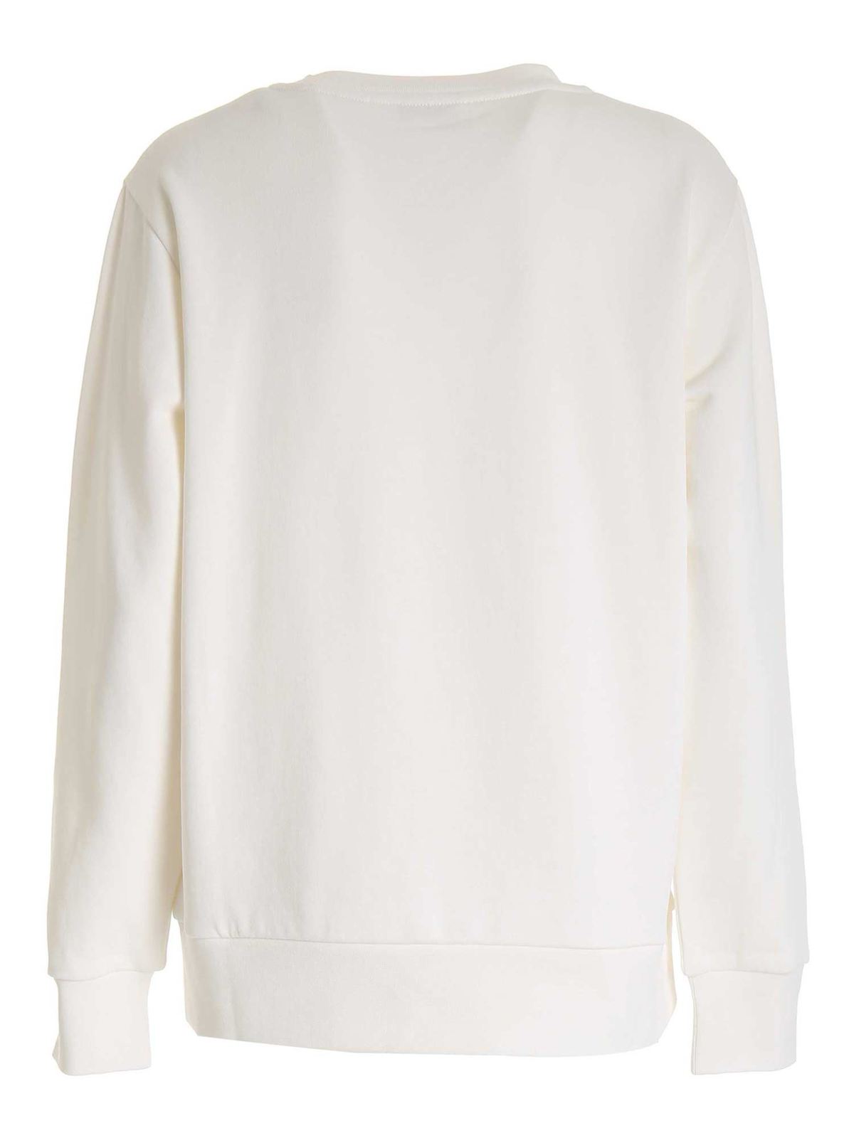 plain white crew neck sweatshirt