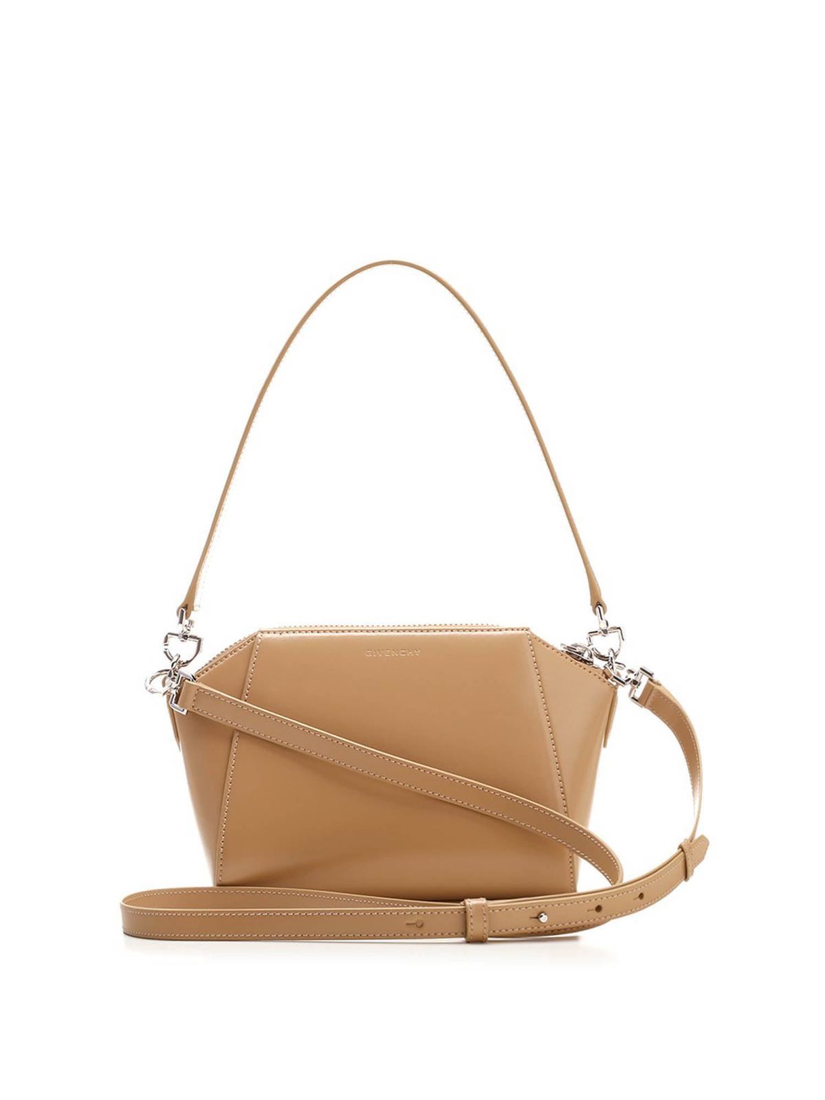 Shoulder bags Givenchy - Mini Antigona shoulder bag in beige - BB50HGB14Y277