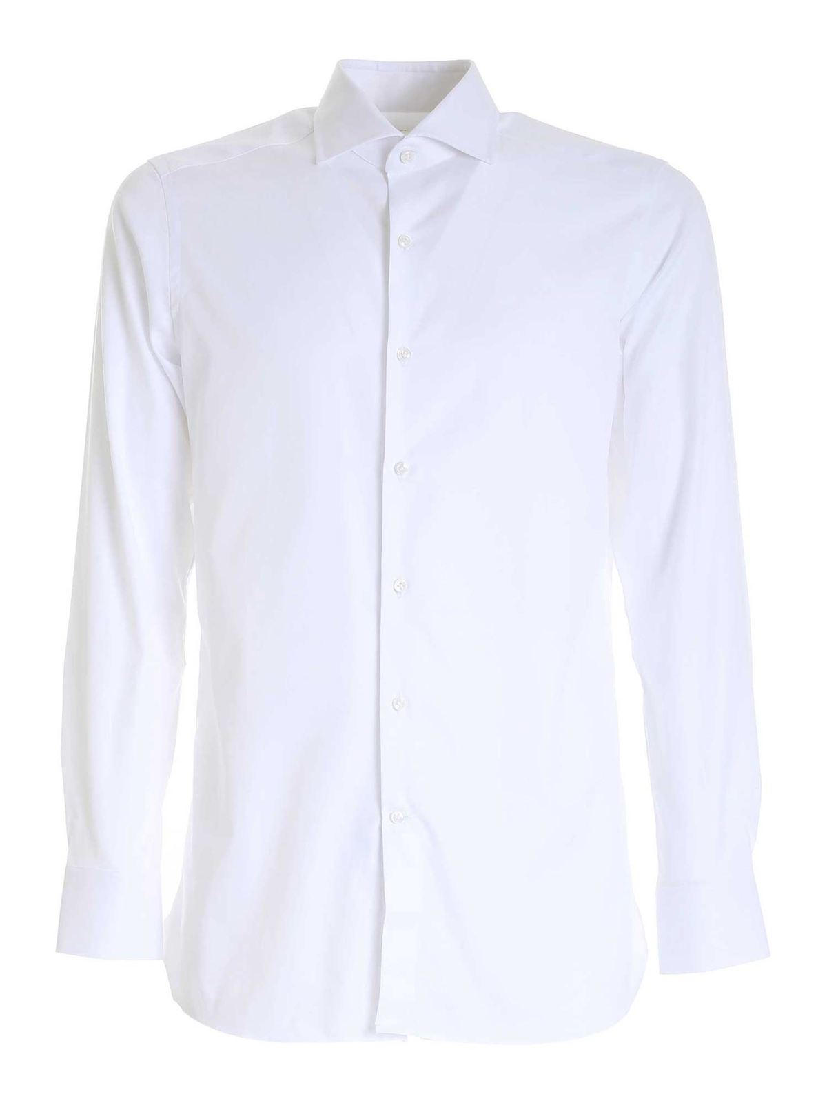 Shirts Sonrisa - French collar shirt in white - 19M26801 | iKRIX.com