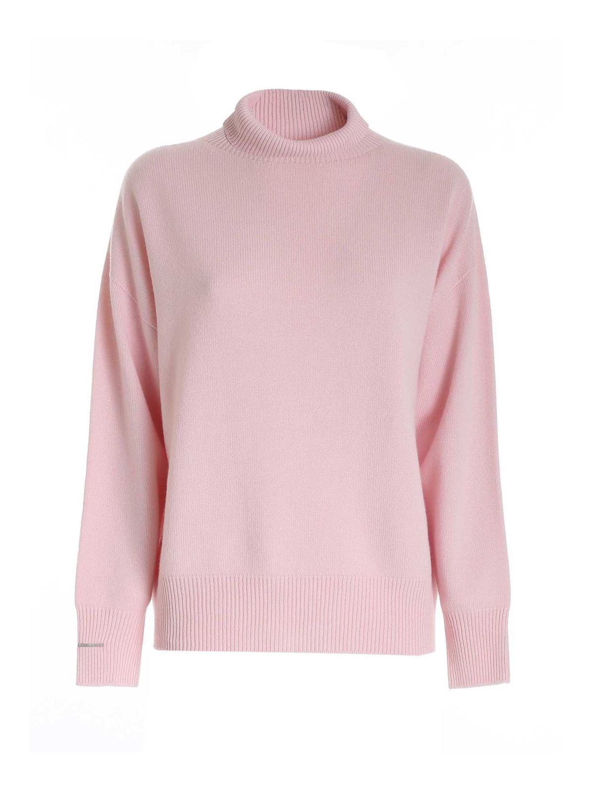 Click to view more detailed imagery on our partner's website Peserico Knit Turtleneck In Pink