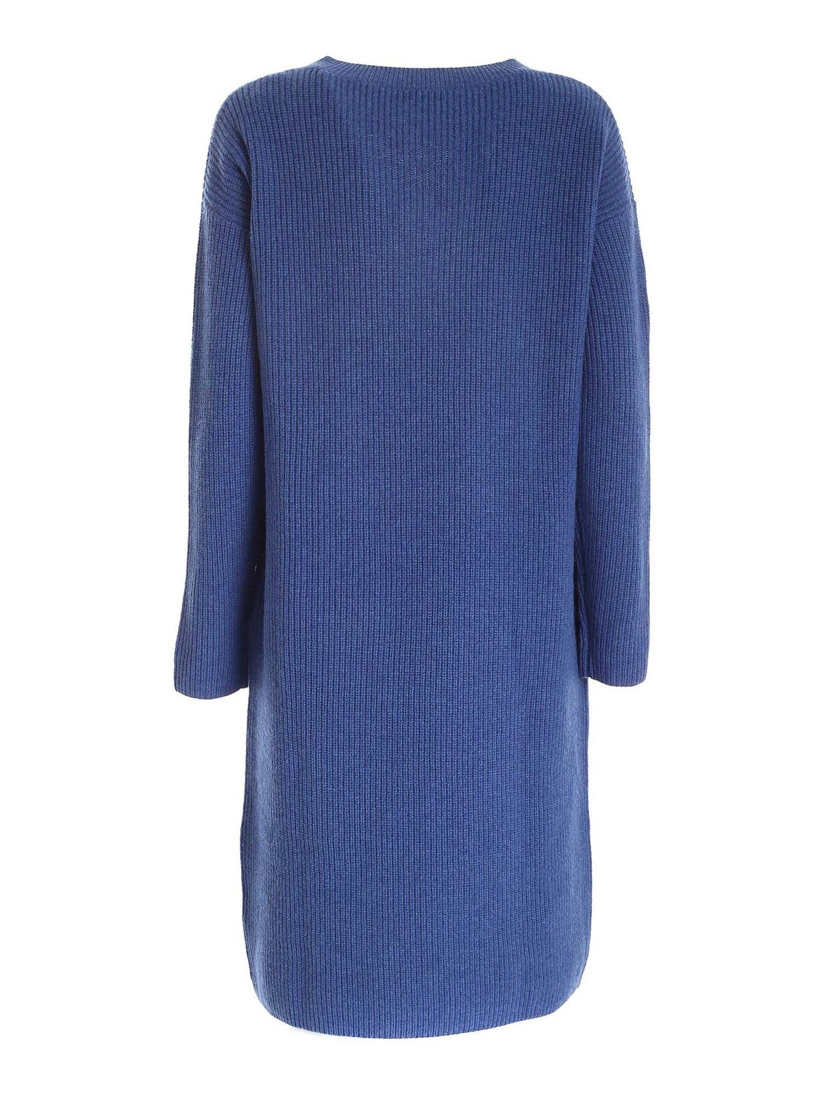 Abiti al ginocchio Ballantyne - Vestito midi Alster blu - T1D0607W06713425