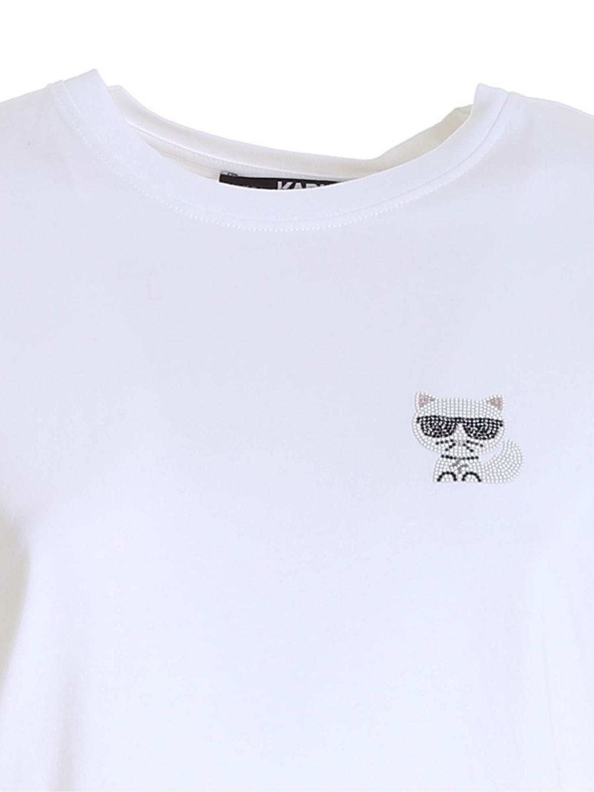 Ikonik Mini Choupette T-shirt in white