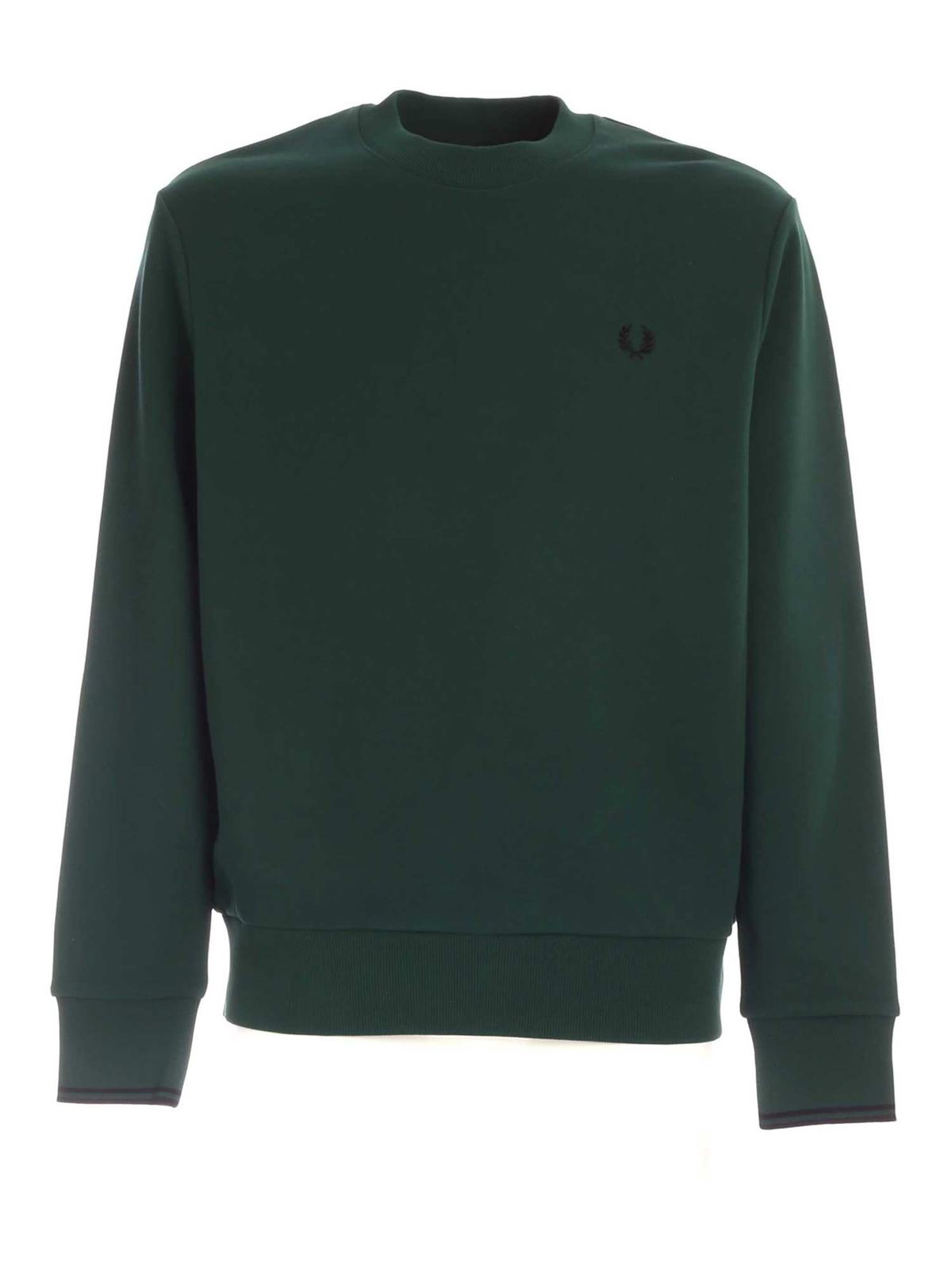 Sweatshirts & Sweaters Fred Perry - Branded crewneck sweatshirt in ...