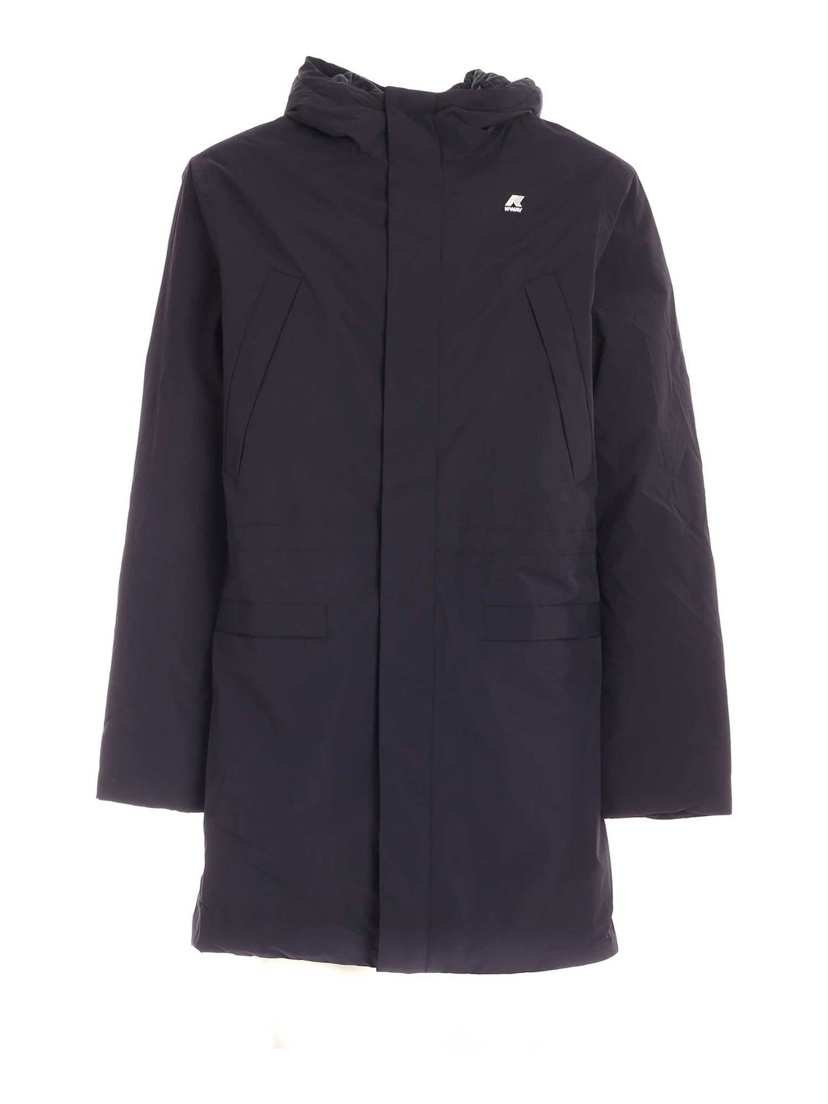 Padded coats k-way - Remi Ripstop Marmotta down jacket in blue - K1119PWA2B