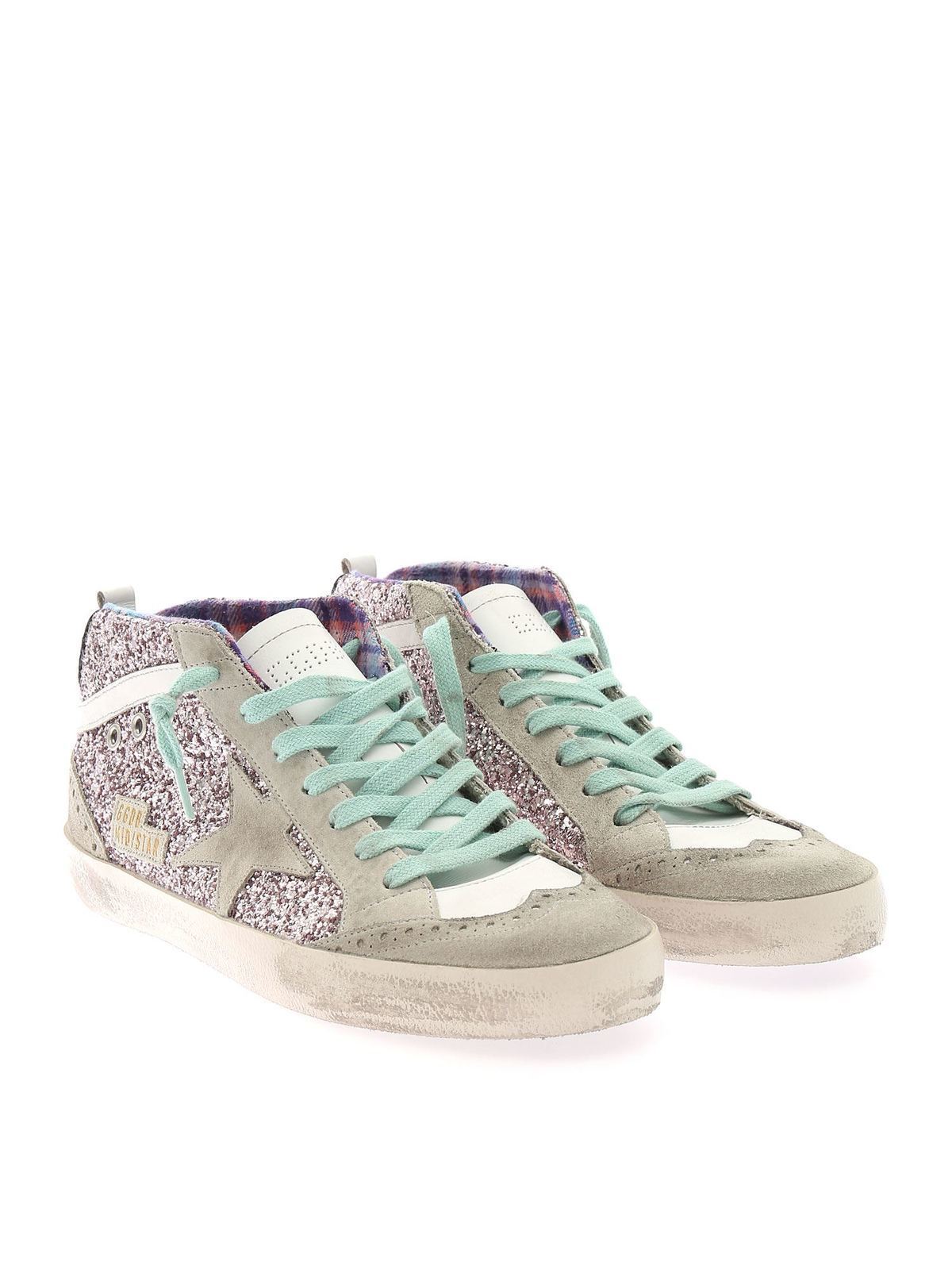 Trainers Golden Goose Mid Star Classic sneakers in pink glitter