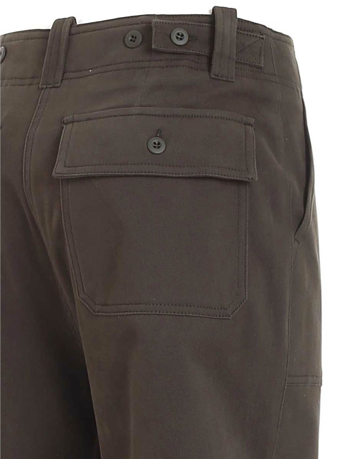 Casual trousers Weekend Max Mara - Valette pants in green - 51361213000001