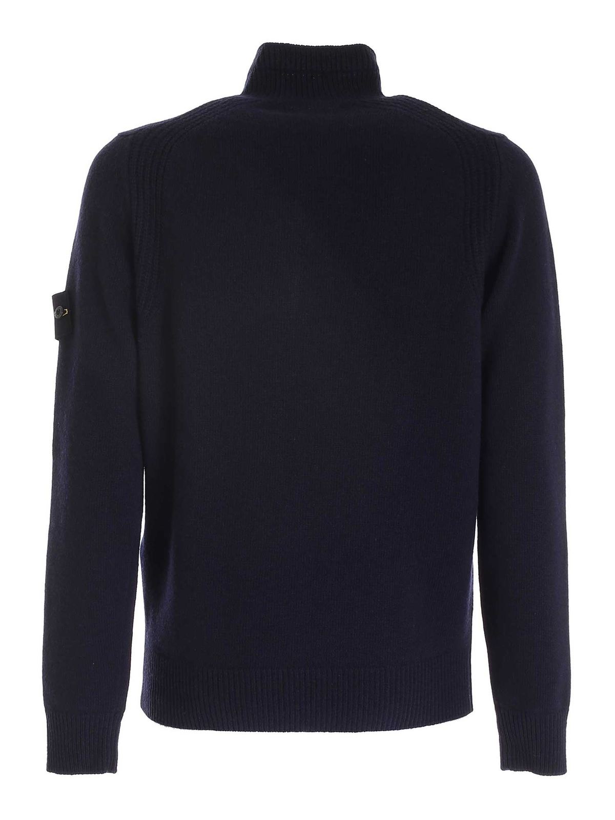 stone island turtleneck black